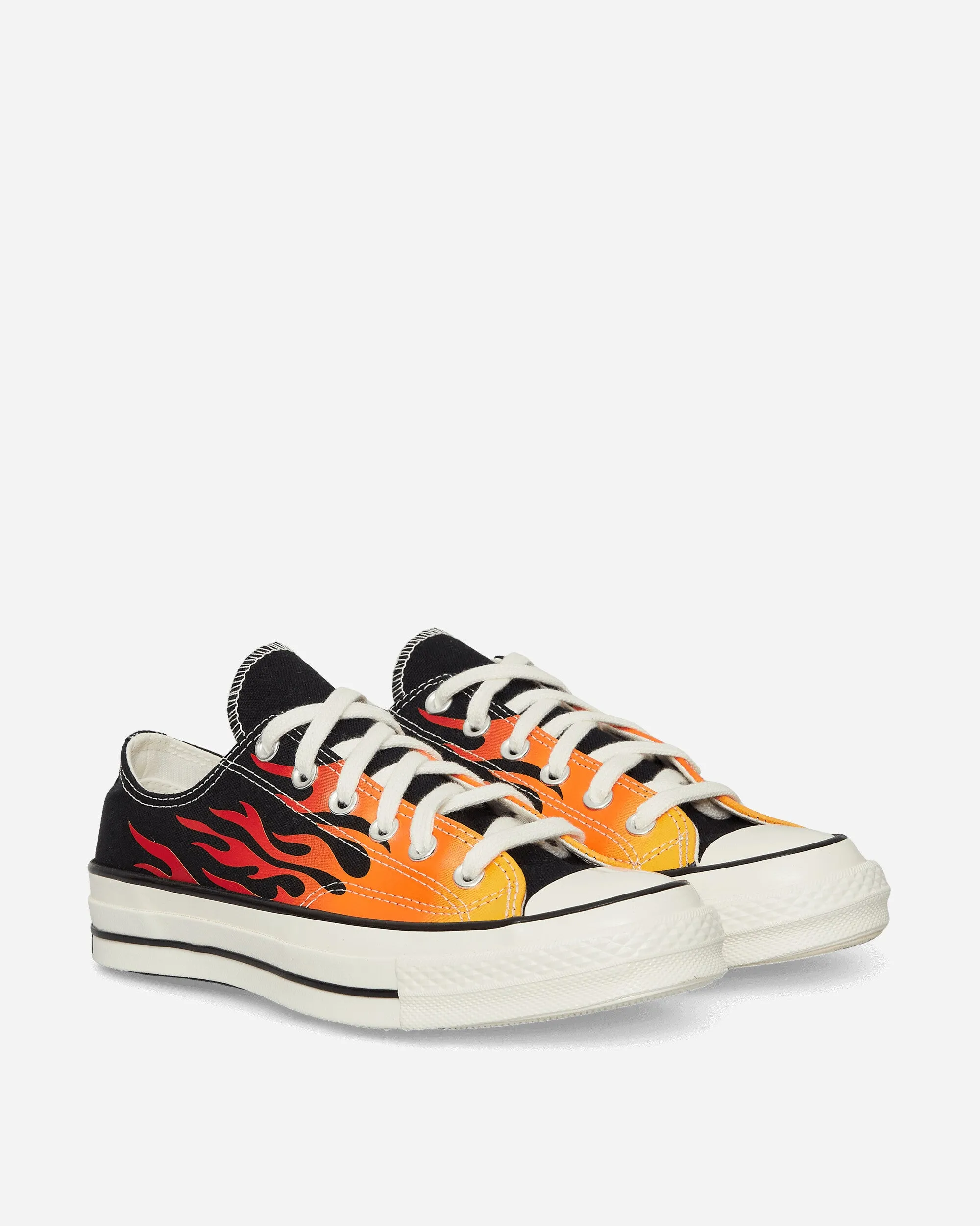 Archive Print Chuck 70 Low Sneakers Black / Enamel Red Soft Form