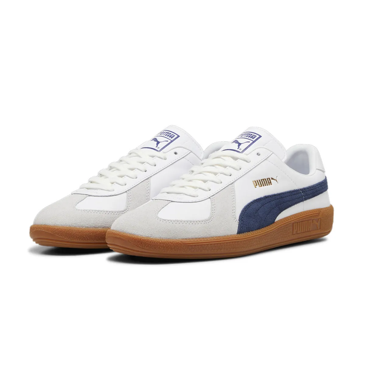 Army Trainer 'PUMA White Club Navy' Bold flair