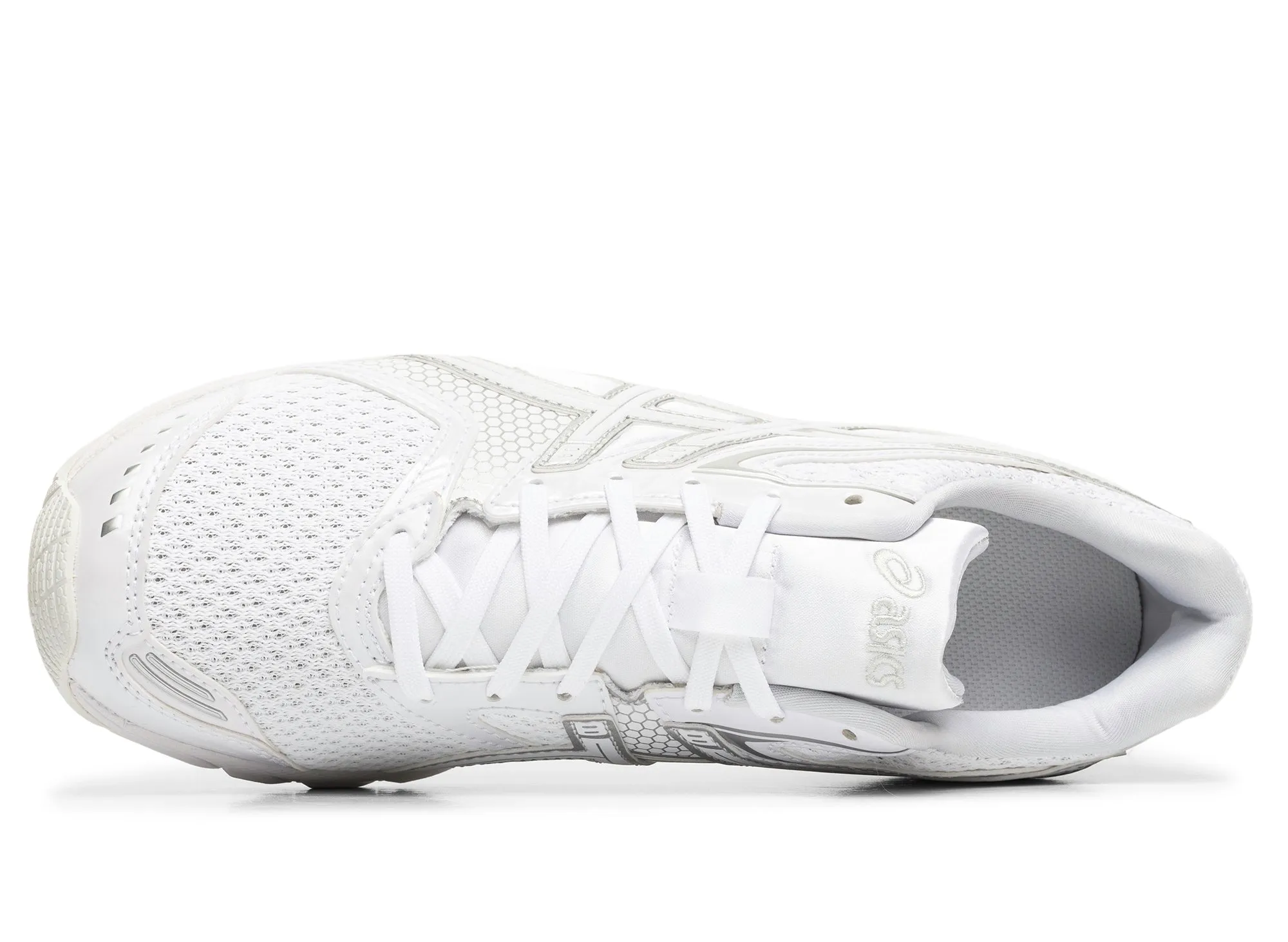 Quick Drying Travel Enthusiasts Petite Fit Asics Gel-DS Trainer 14 'White / Pure Silver'