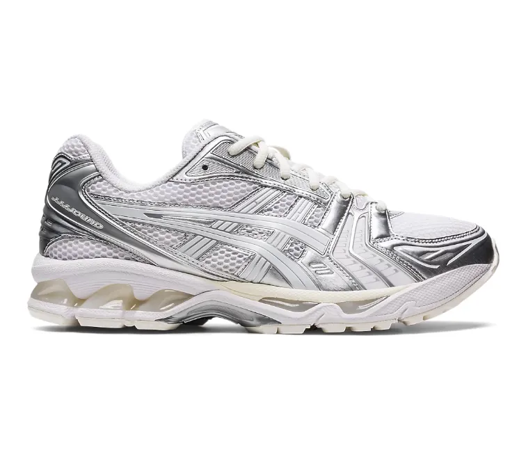 Asics Gel-Kayano 14 x JJJJound (Silver White) Every Terrain Lightweight Responsive Cushioning