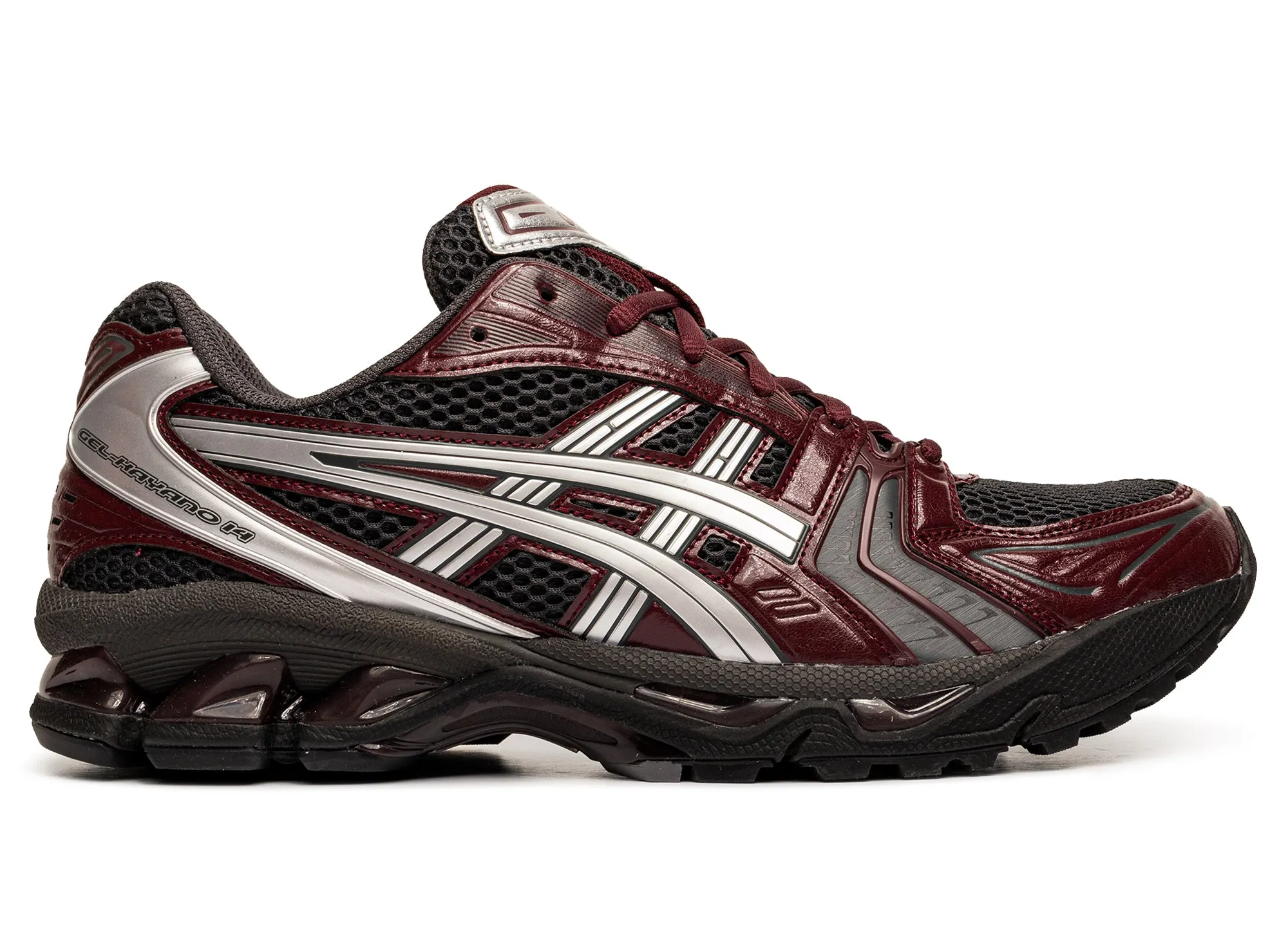 Modern Edge Hiking Asics Gel-Kayano Obsidian Grey / Pure Silver 14 xld