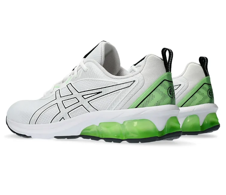 Cushioned Upper Asics Gel Quantum 90 4 (White/Bright Lime)