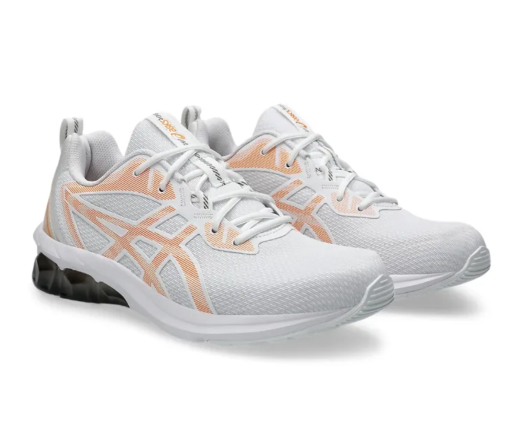 Asics Gel Quantum 90 4 (White/Fellow Yellow) Free Flex Groove Design Balance Motion