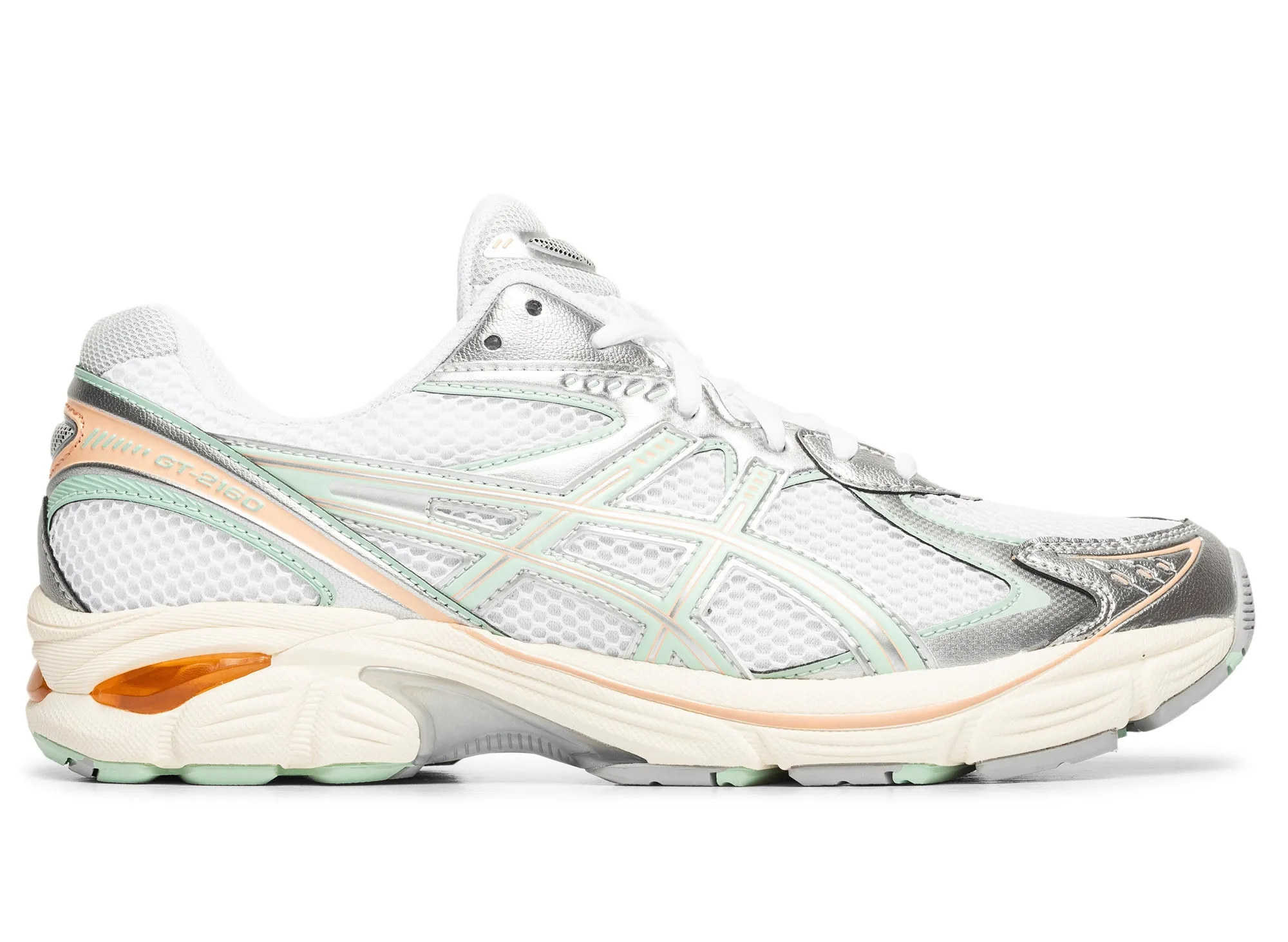 Asics GT-2160 'White / Mint Tint' Breathable Daily Walk Ankle wrap
