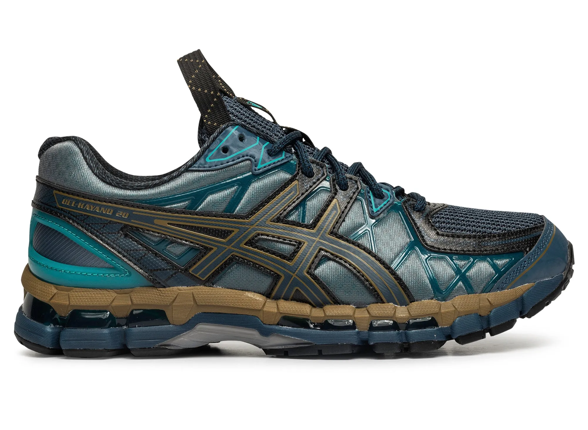 Quick Drying Travel Enthusiasts Strap Mode Asics x Kiko Kostadinov UB10-S Gel-Kayano 20 'Vintage Indigo / Sea Glass'
