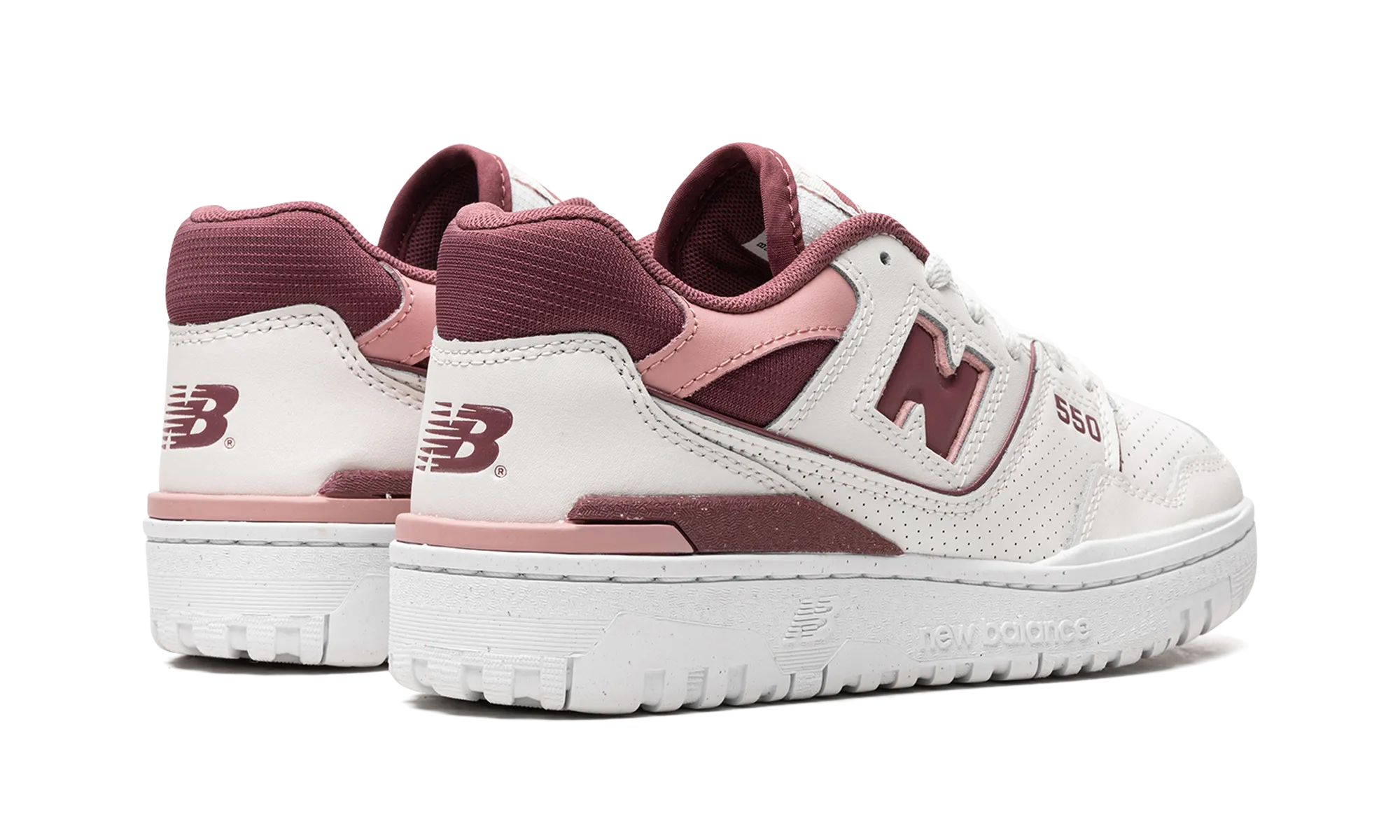 550 WMNS "Red Rouge" Performance - Driven lace - up closure