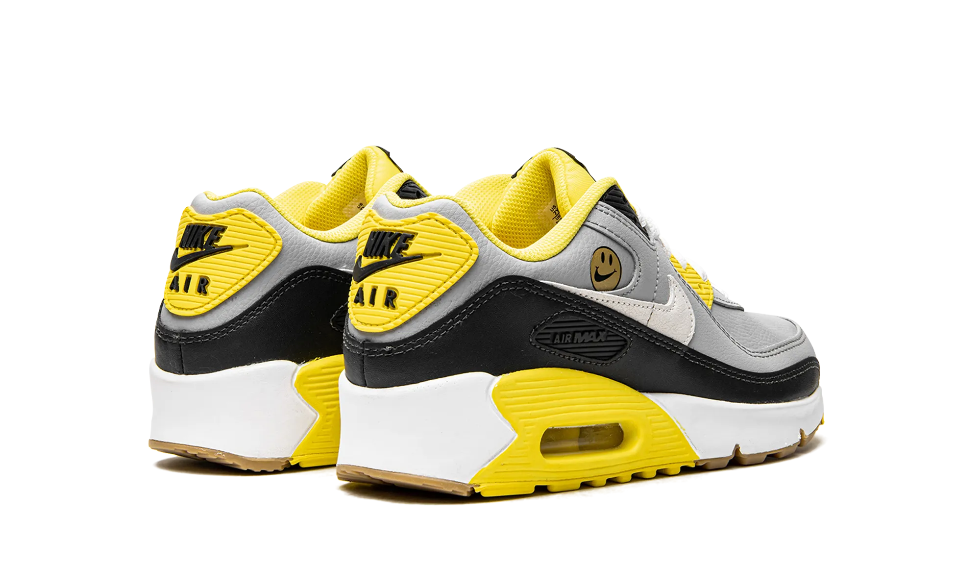 Air Max 90 GS "Yellow Strike" night running shoes
