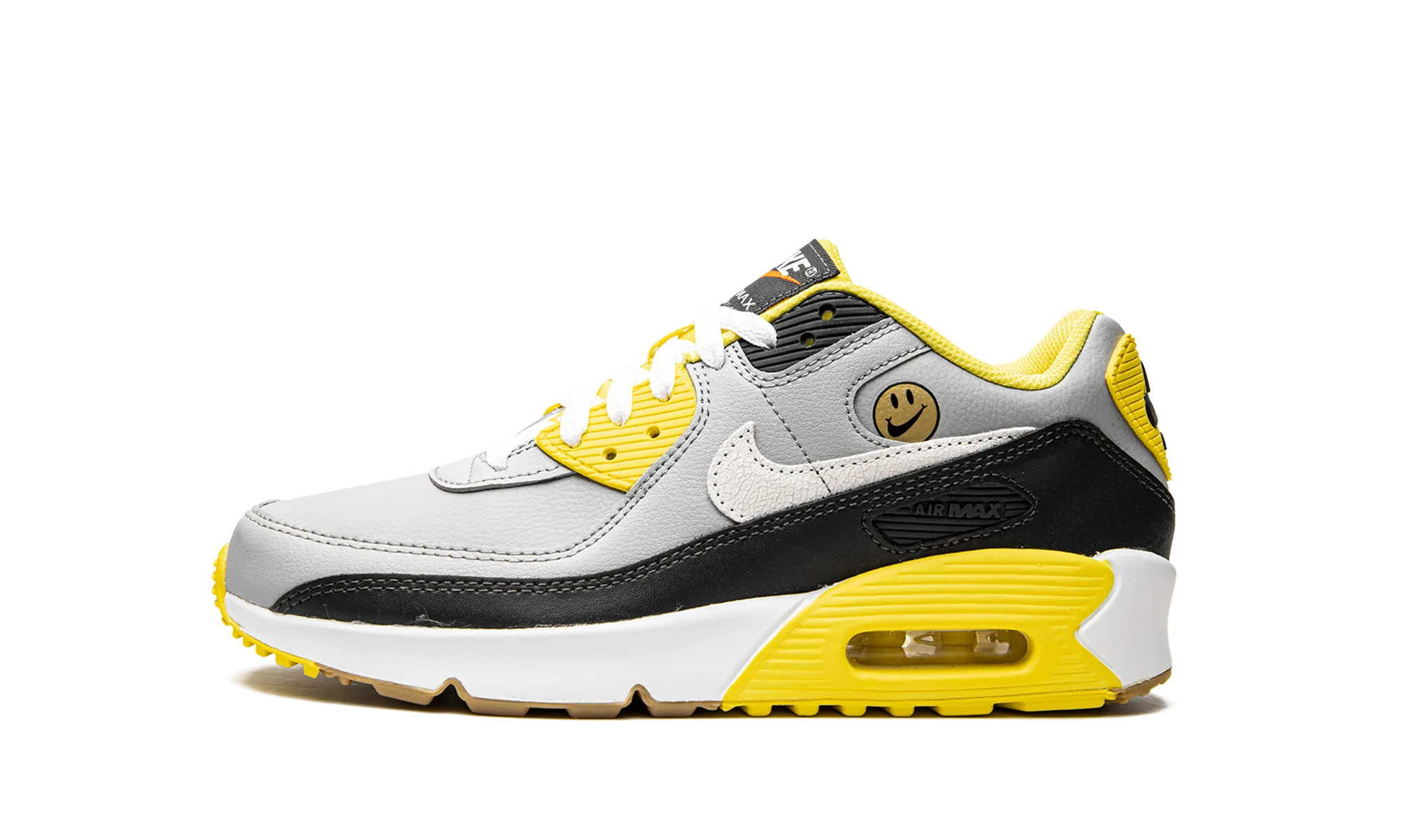 Air Max 90 GS "Yellow Strike" running for a dream soft midsole shoes