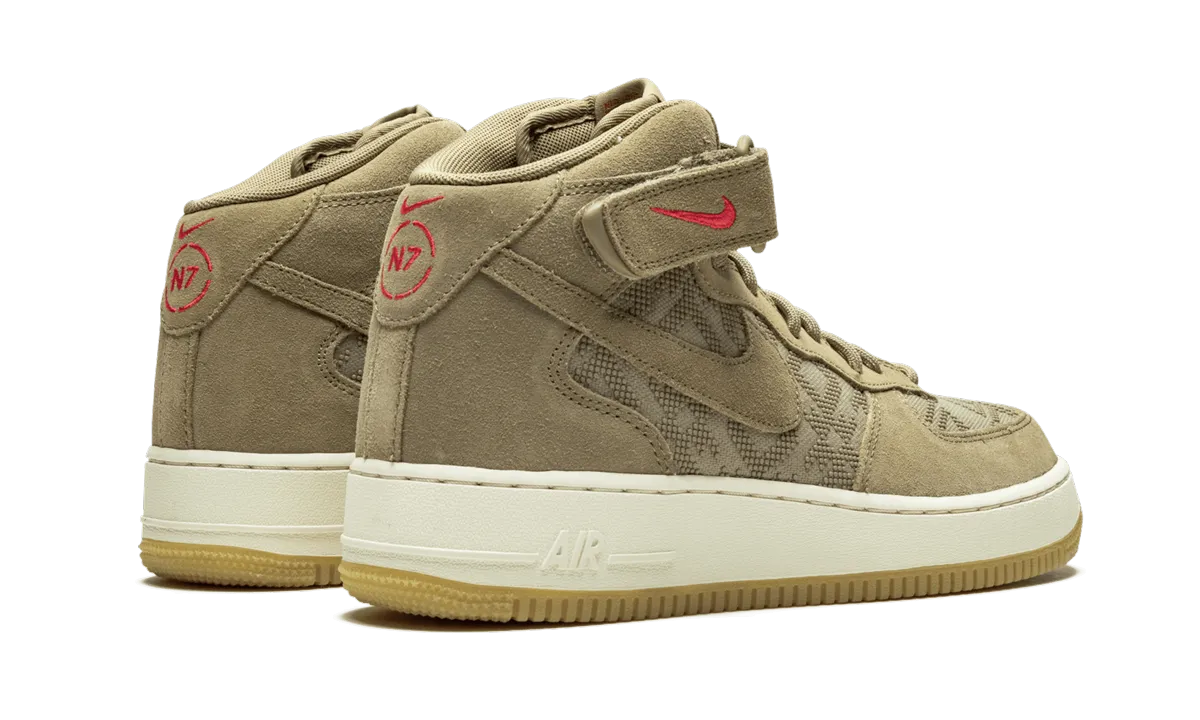 Air Force 1 Mid '07 PRM N7 "N7" Fashion-forward comfort Traction Grip