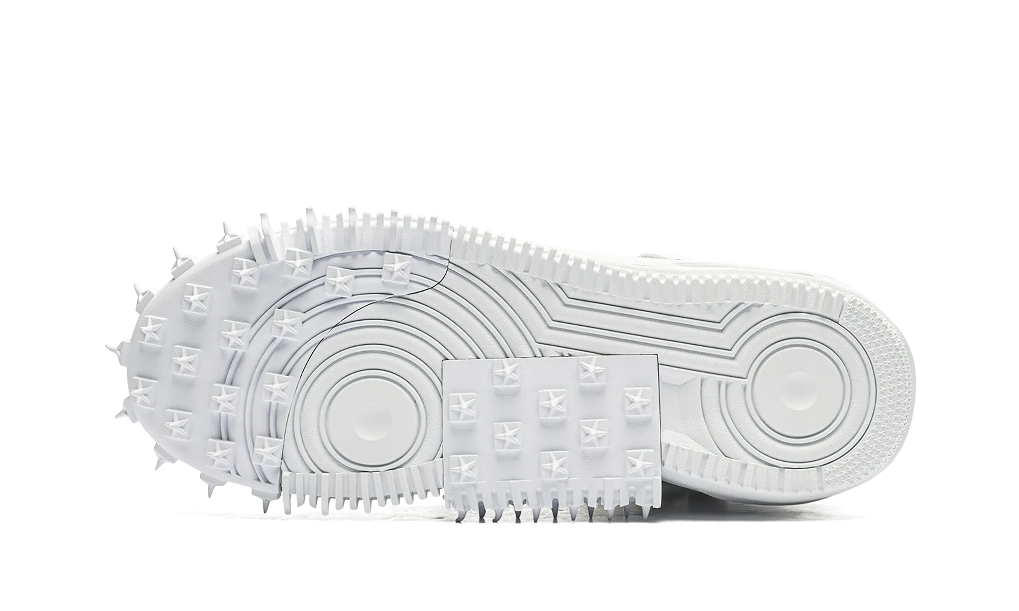 Active City Bold Look Air Force 1 Mid "Off-White - Graffiti White"
