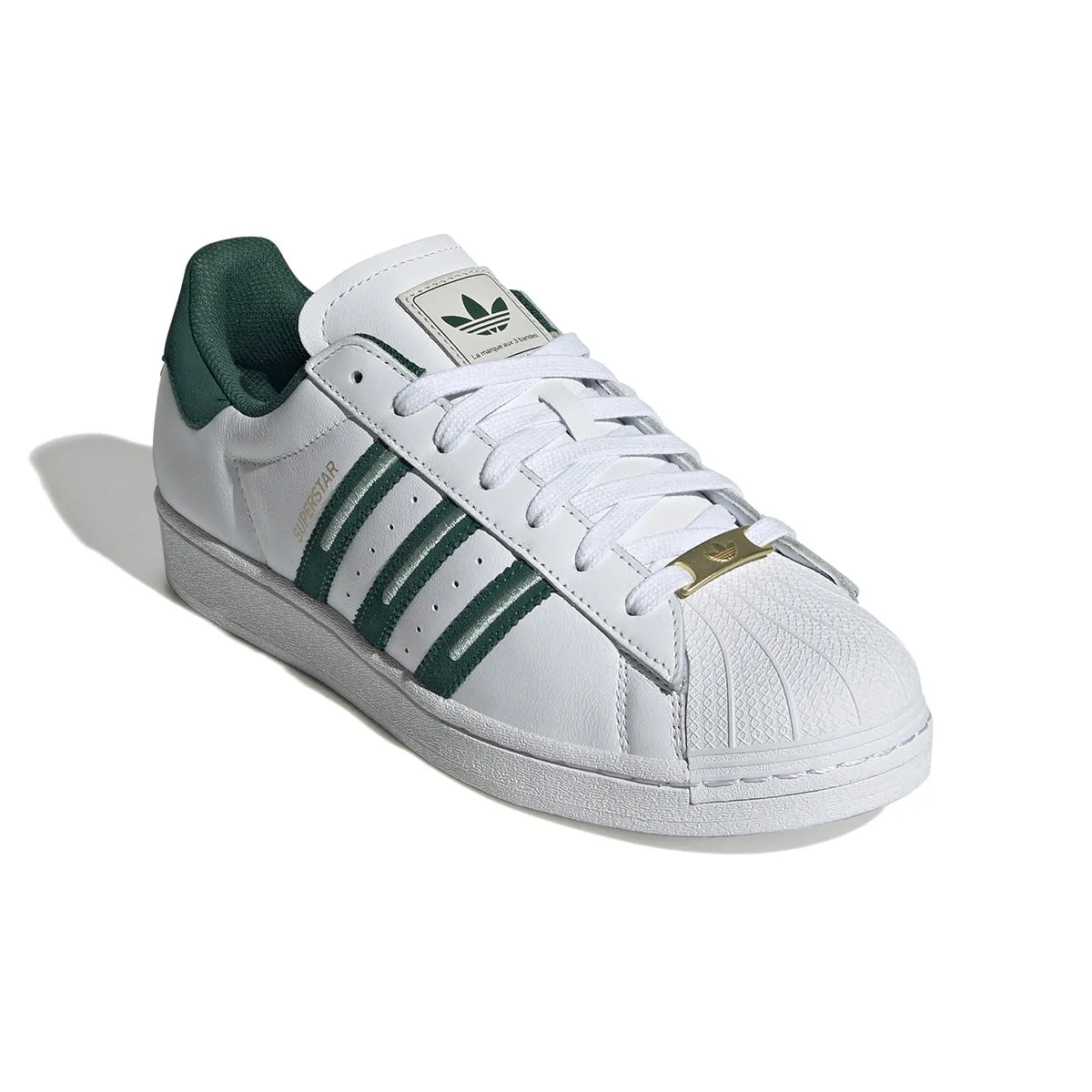 Athletic Look Superstar 'White Collegiate Green'