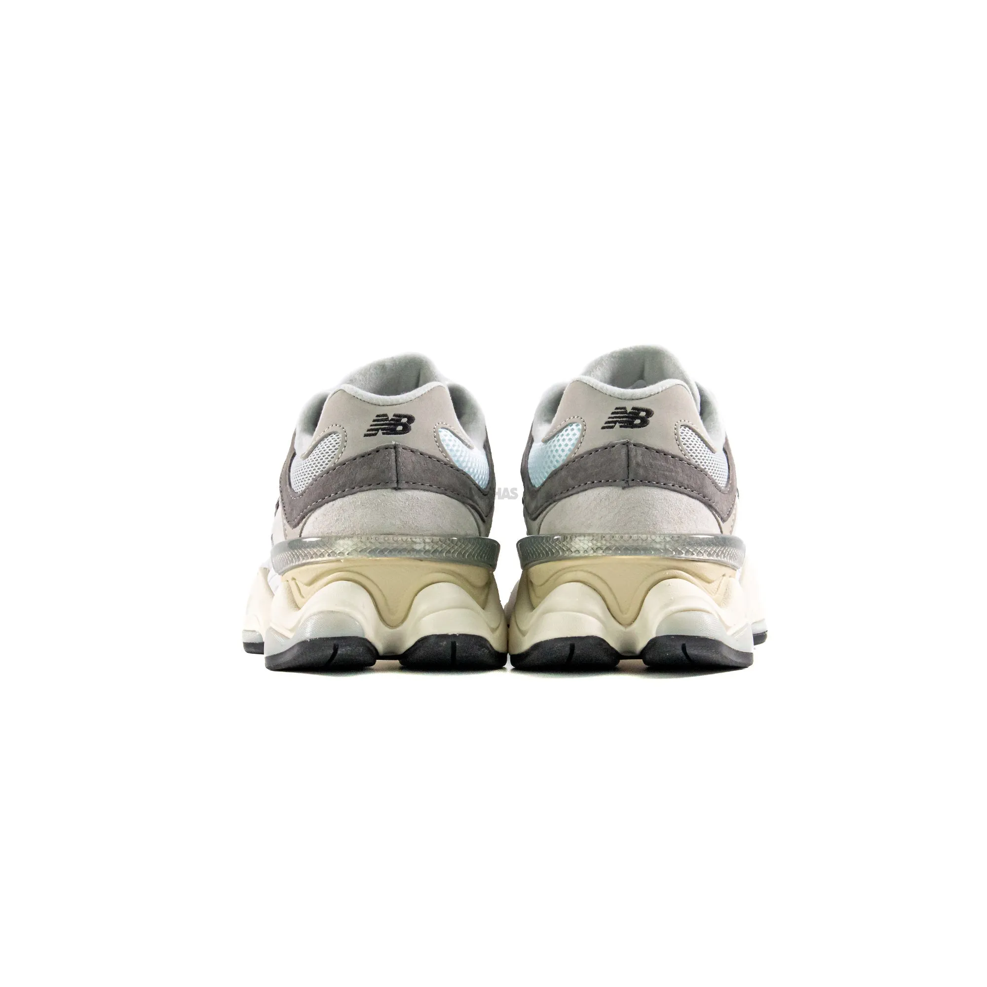 Impact Absorbing running in a snow - covered area shoes New Balance 9060 'Rain Cloud Grey' (2022)