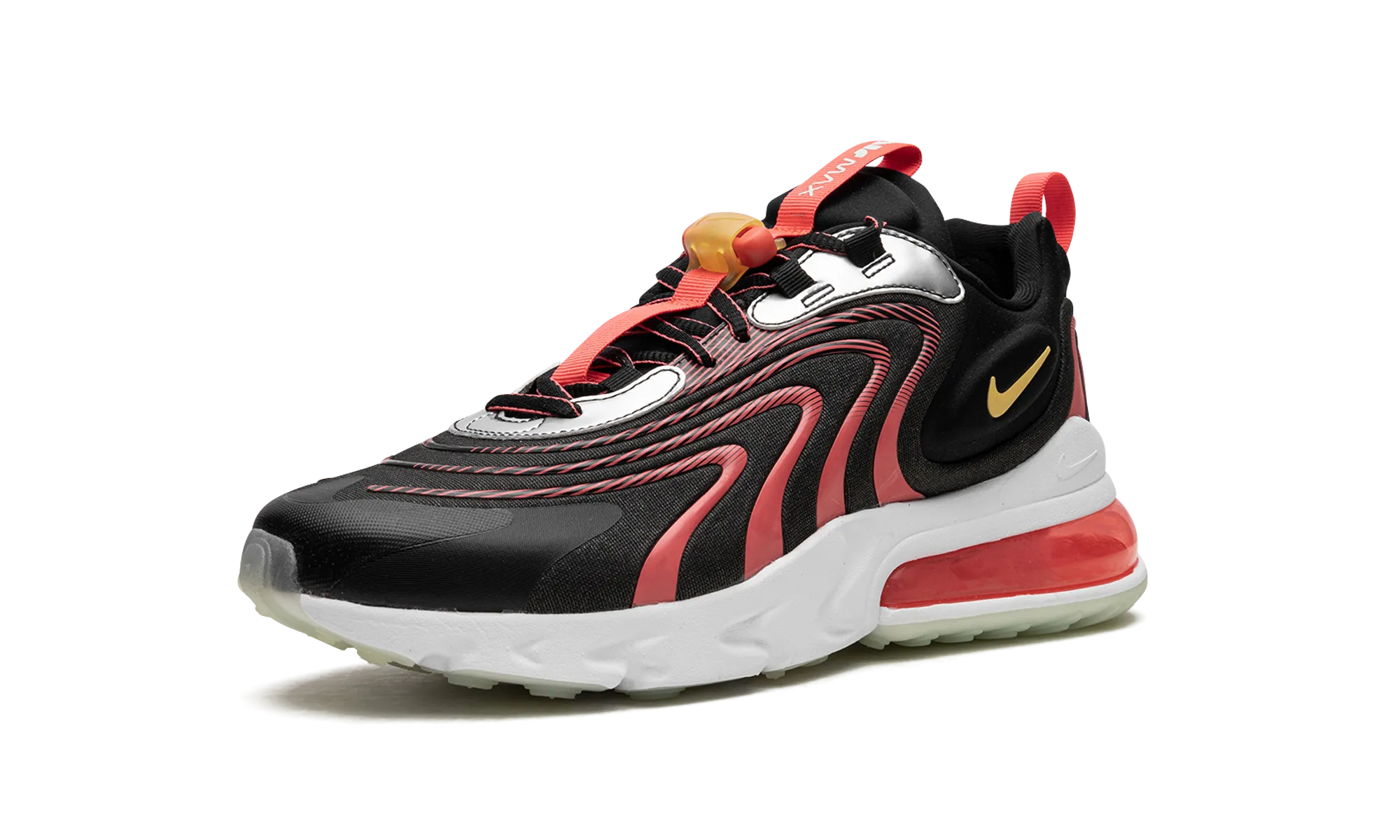 running in a volleyball court area shoes marathon running shoes Air Max 270 React ENG "Alien"