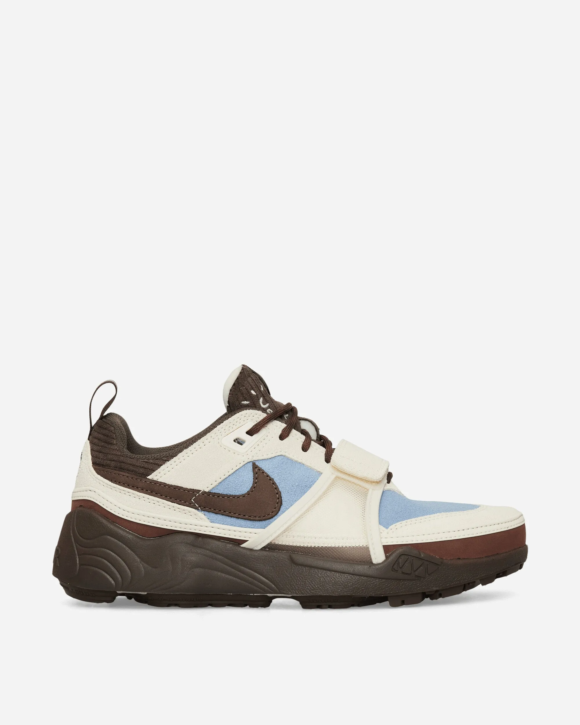 Travis Scott Zoom Field Jaxx Sneakers Pale Ivory / Leche Blue Reinforced Achilles Notch