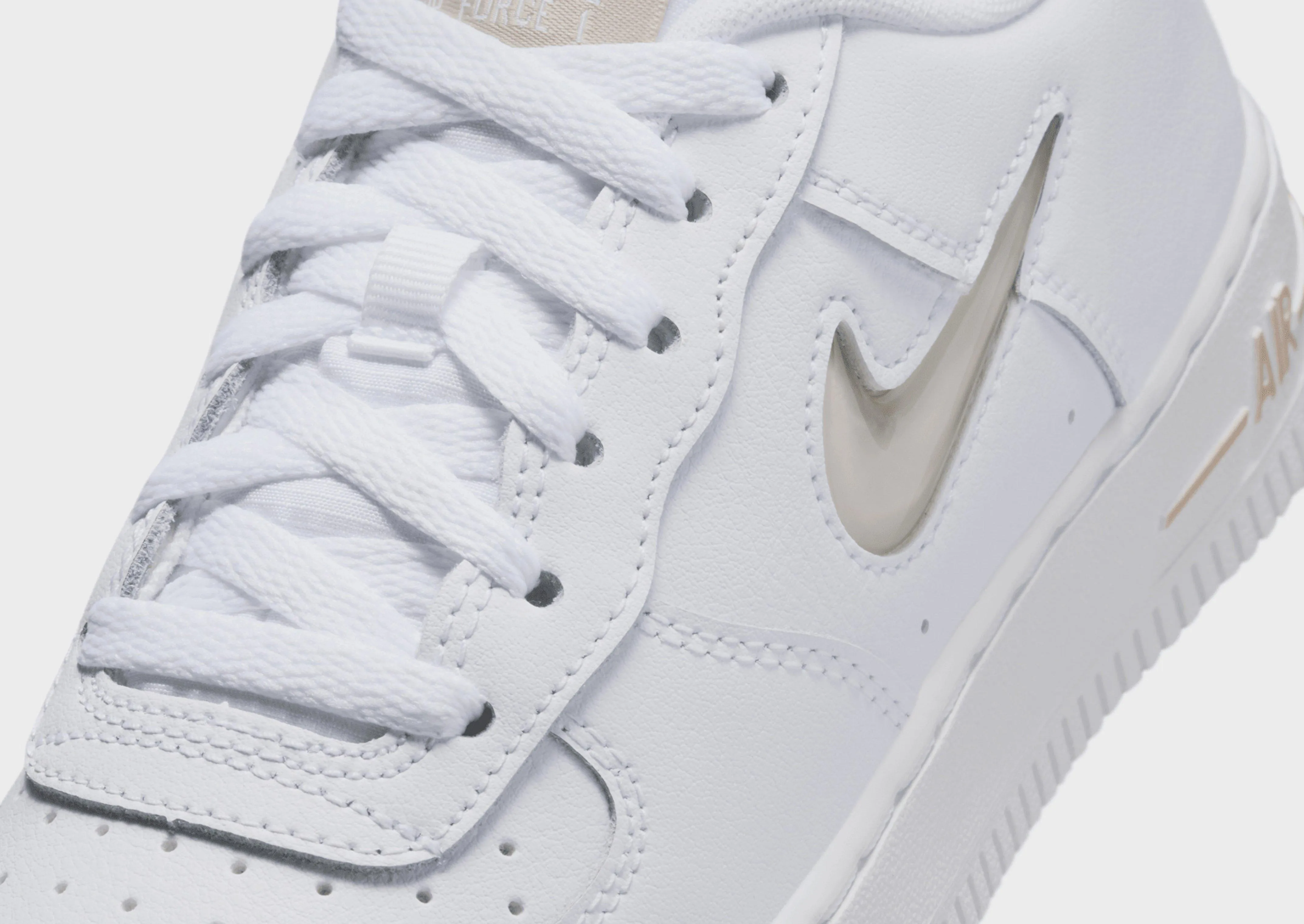 Jump Lock Support Ankle Lock Structure Air Force 1 Junior's