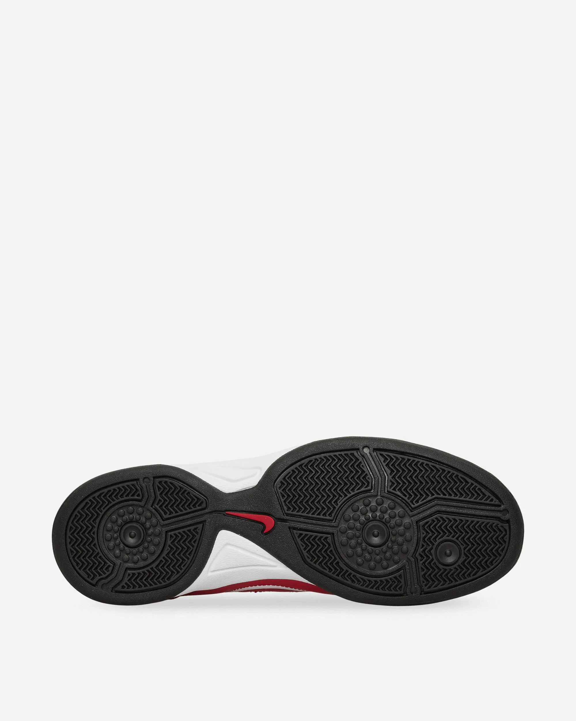 Total 90 Sneakers White / Gym Red Retro Styling Flexible Groove Design