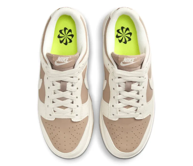 Women's Nike Dunk Low Next Nature (Beige Sail) Zero Gravity Cushioning