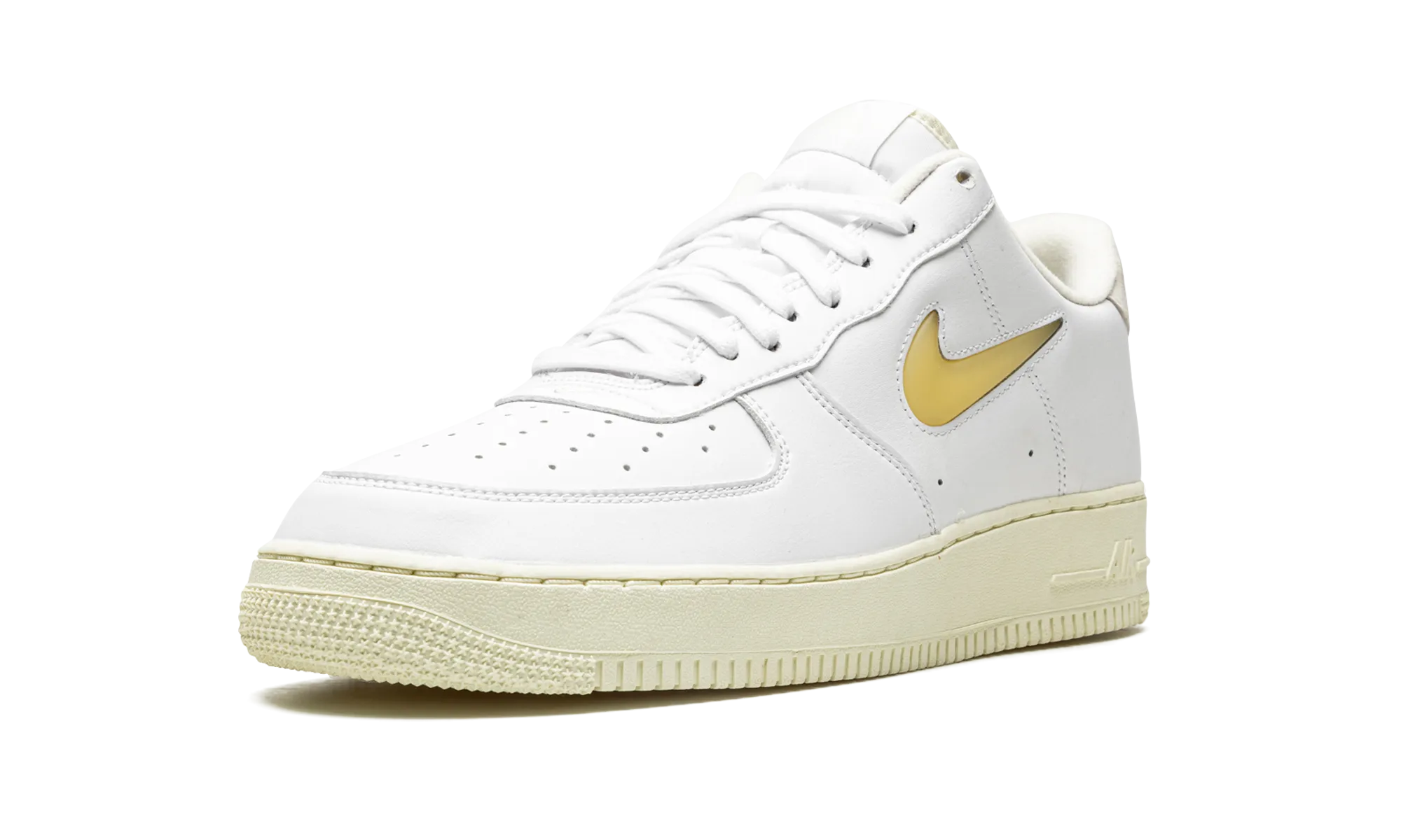 Speed Control Air Force 1 Low Jewel "White/Pale Vanilla"