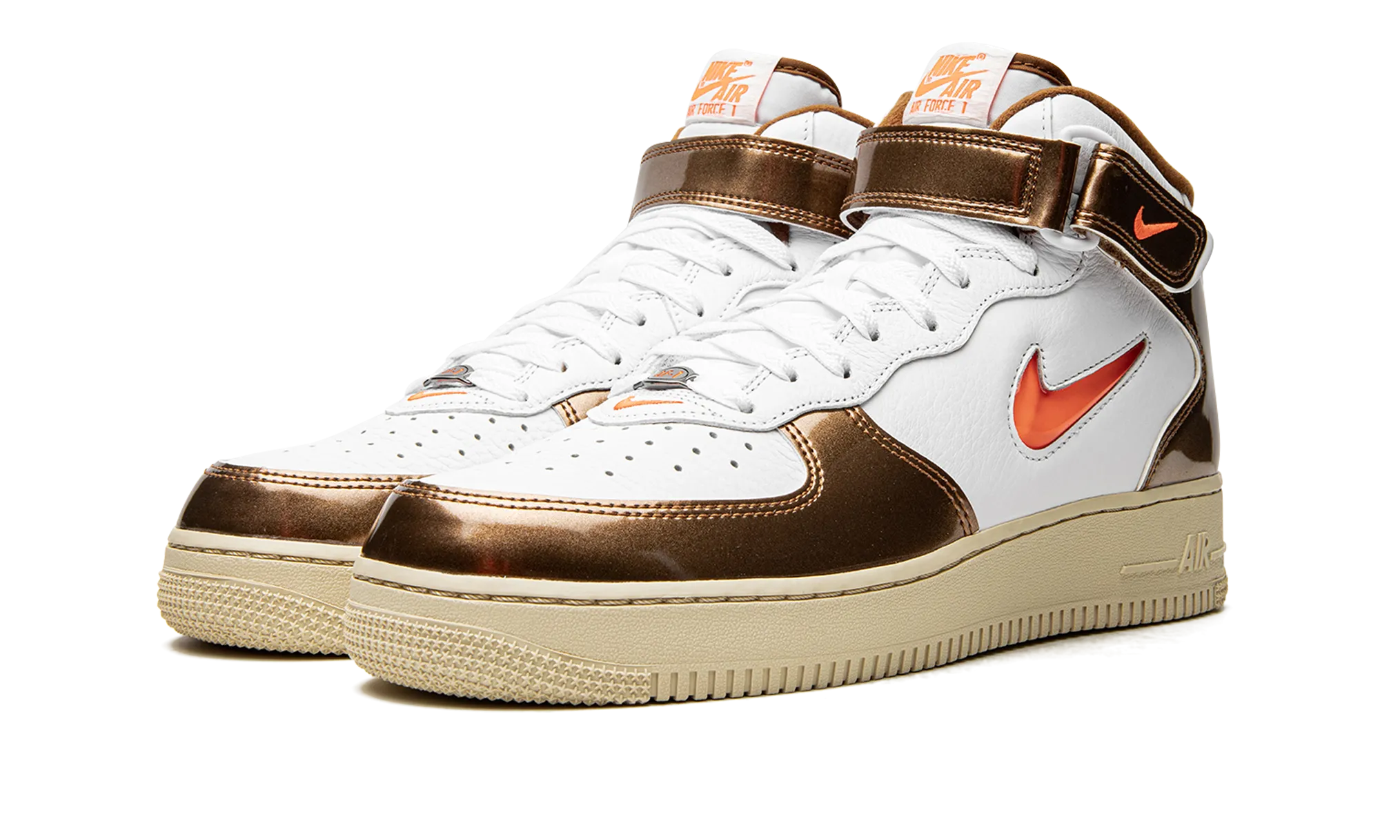 Minimal Build Athletic Choice Air Force 1 Mid QS "Ale Brown"