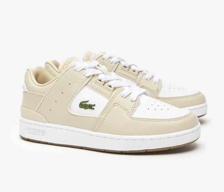 Women's Lacoste Court Cage 2 123 SFA (White/Gum) Luxe Comfort