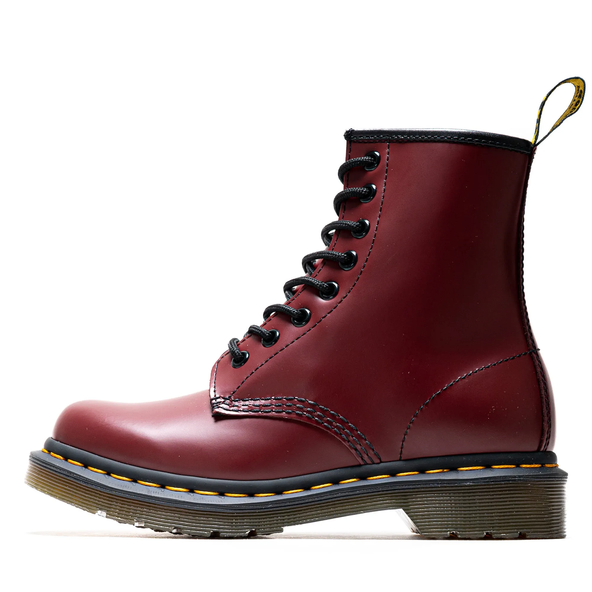 Women's Dr. Martens 1460 Smooth Leather Boot - Cherry Red Field Work Factory Worker