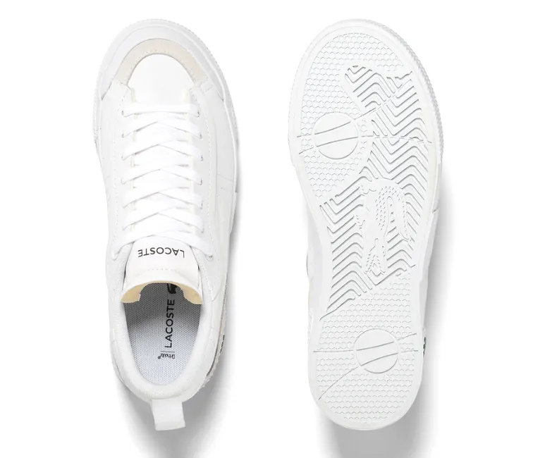 Women's Lacoste L004 Platform 123 1 CFA (White) Elastic Ankle Energy Focus