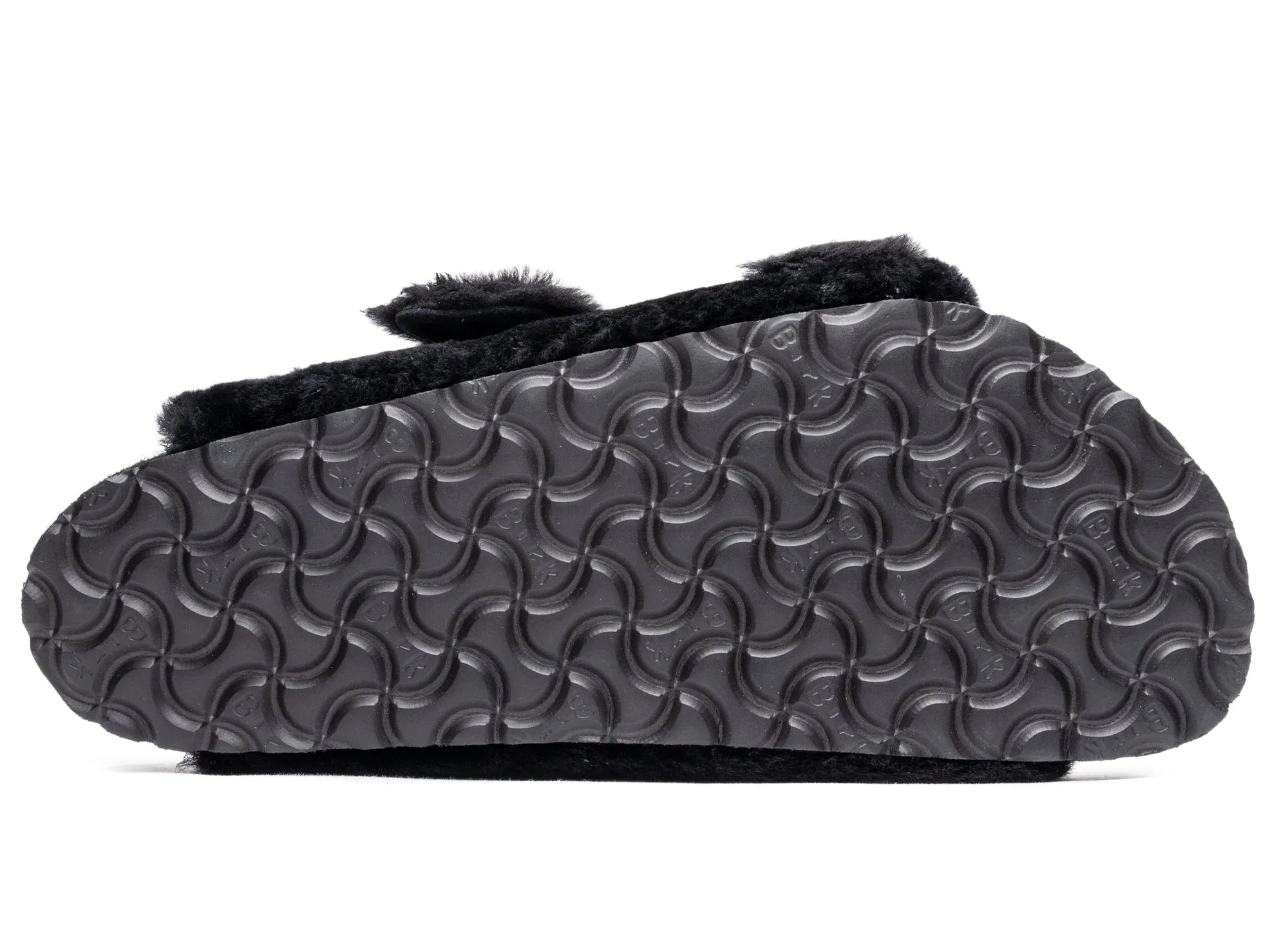 Birkenstock Arizona 1774 in Shearling Black velcro