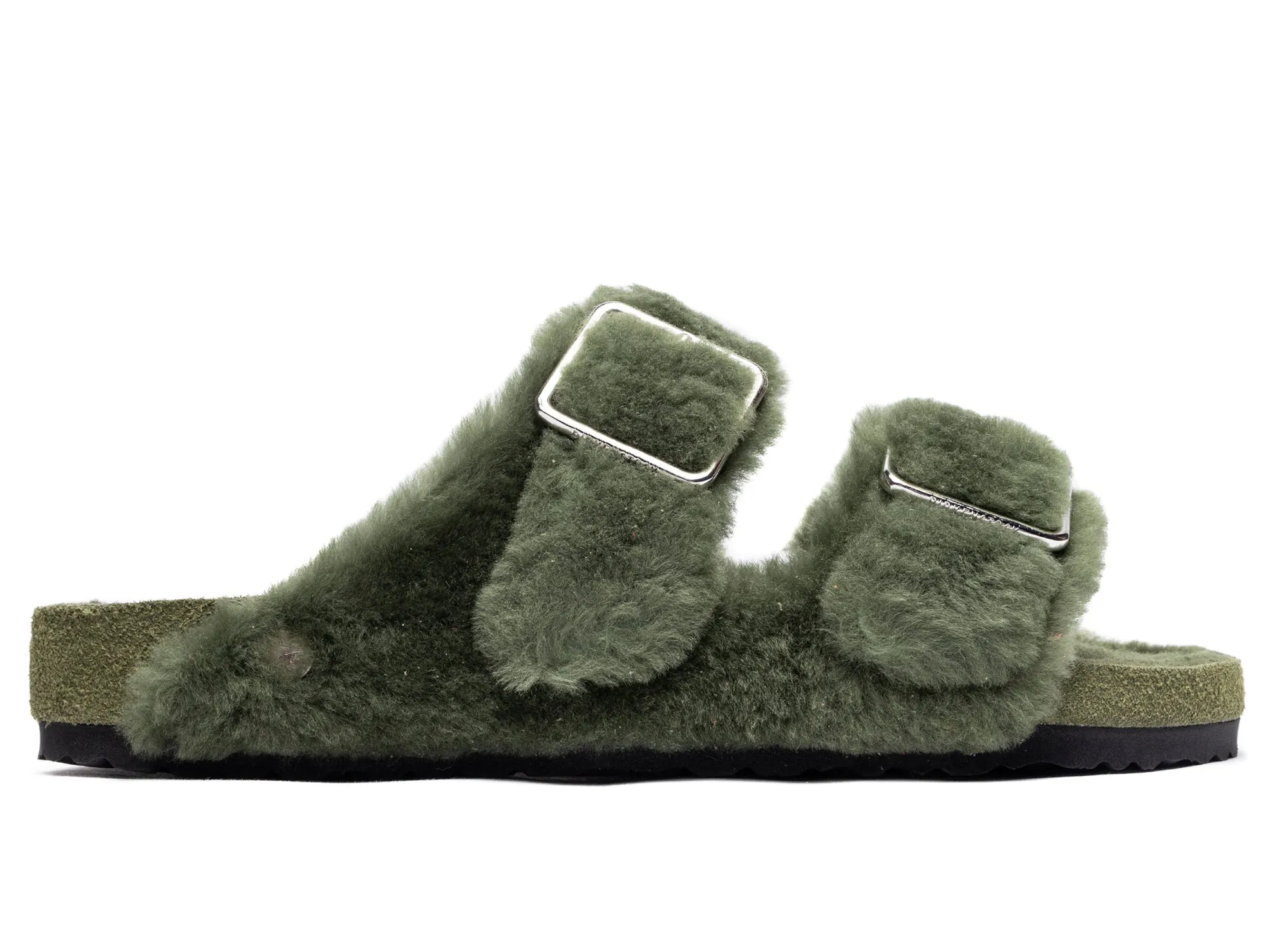 Arch Support Wellness Seekers Birkenstock Arizona 1774 in Shearling Green