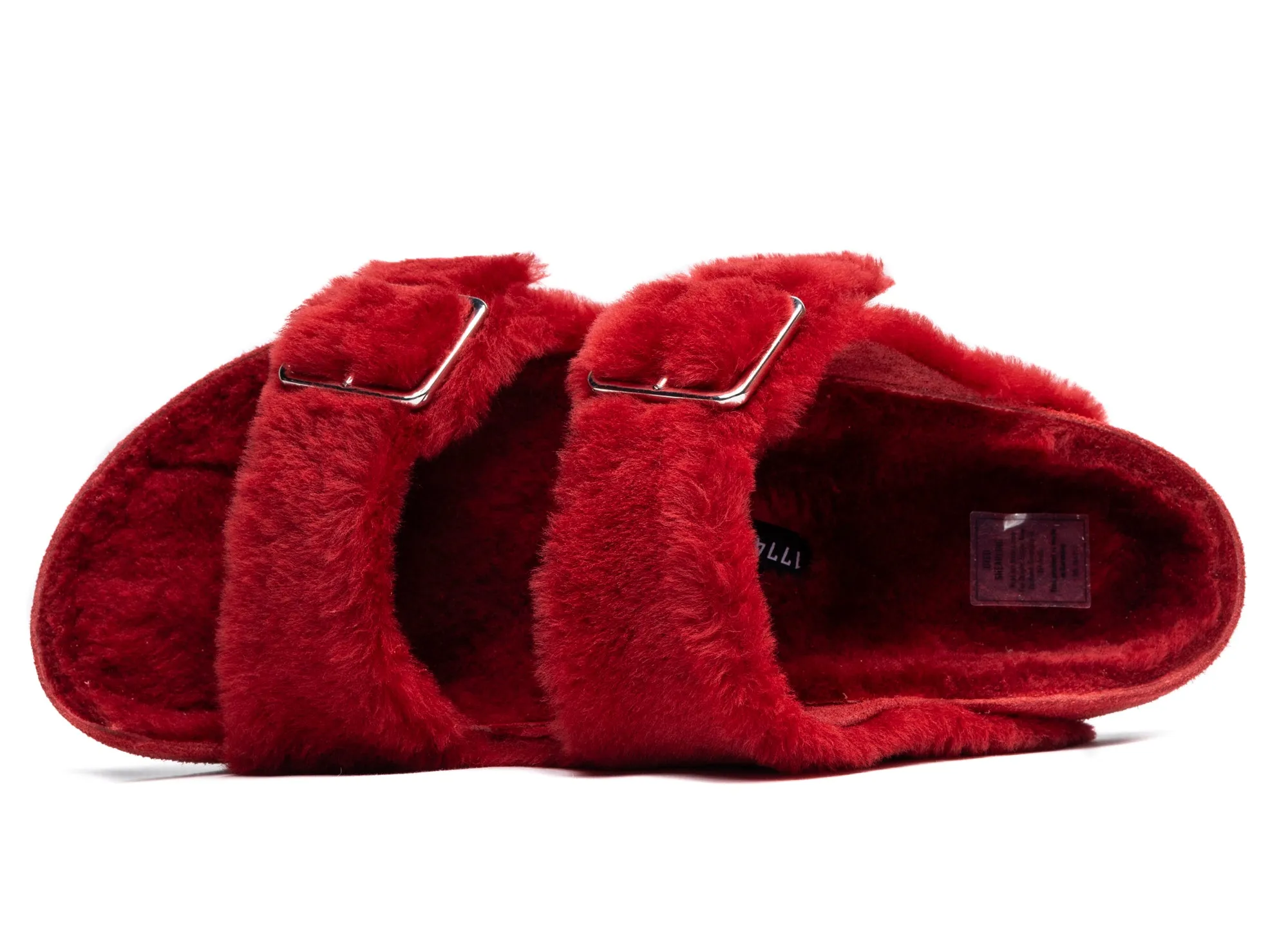 Birkenstock Arizona 1774 in Shearling Red World Walk