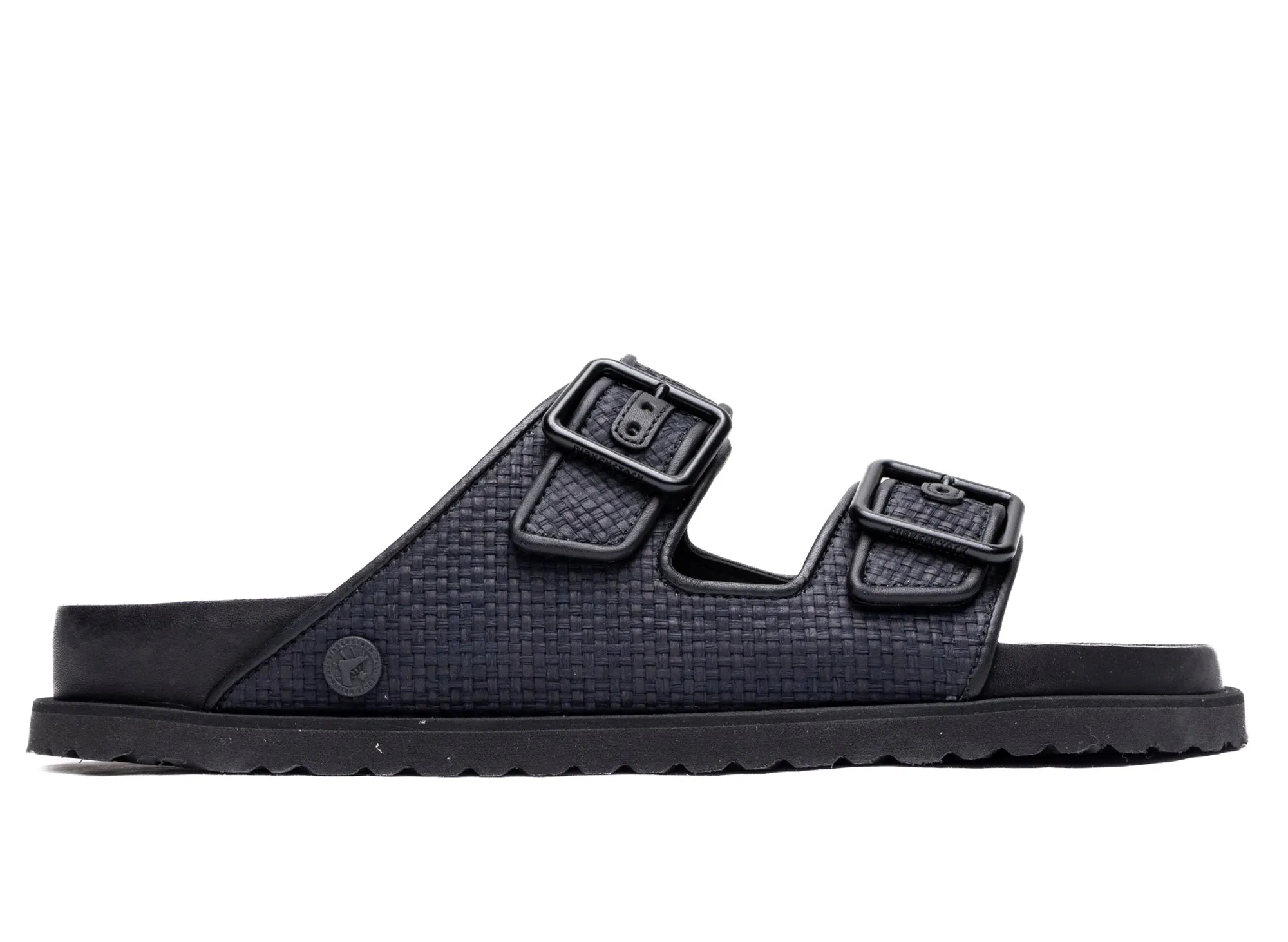 Trend Hot Birkenstock Arizona Raffia Luxe 1774 in Black