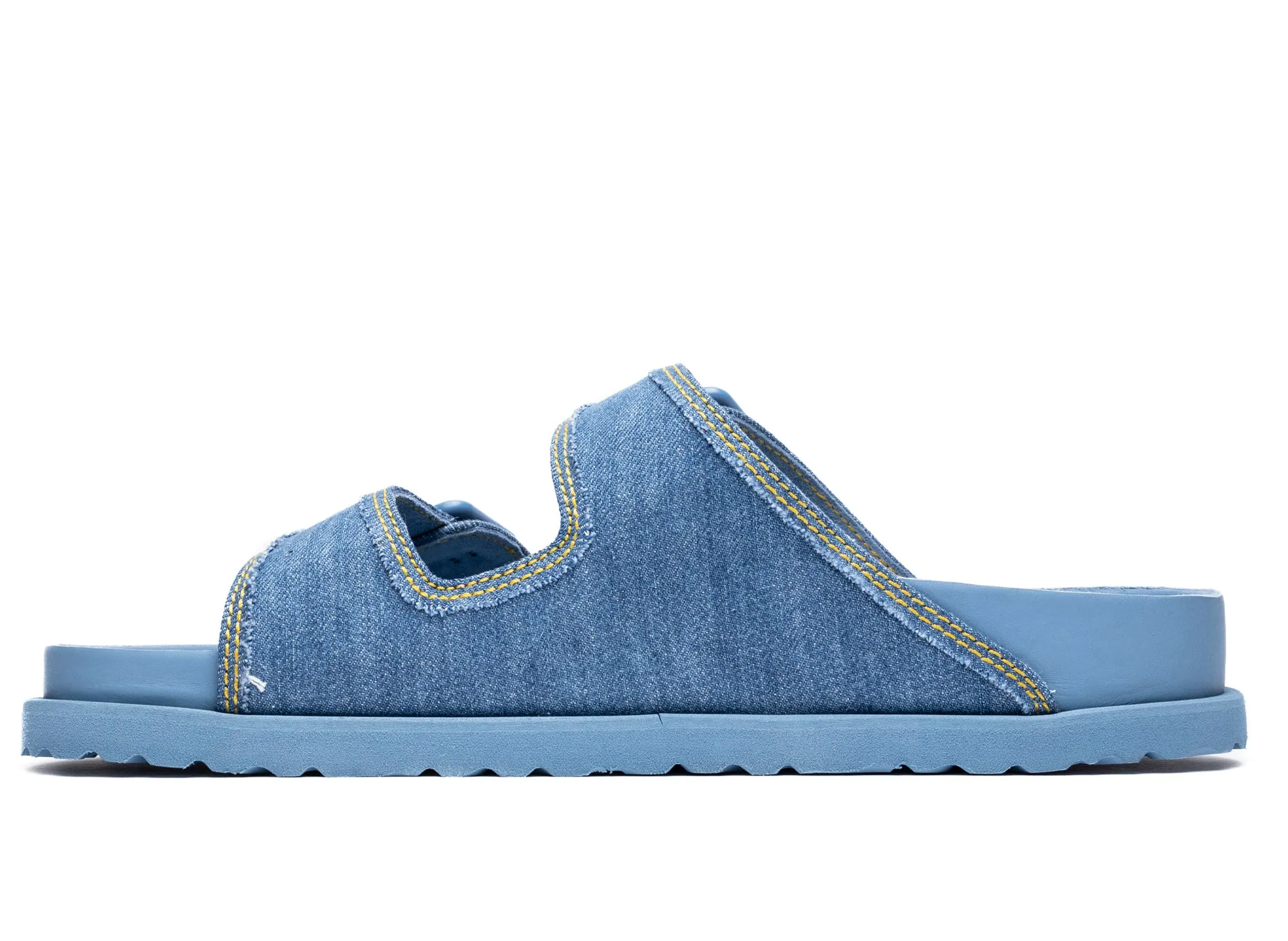 Ergonomic Wellness Seekers Birkenstock Arizona Stone Washed Denim 1774 'Faded Denim'