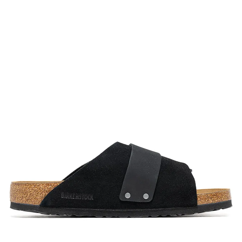 Birkenstock Kyoto Suede - Black weekend shoes