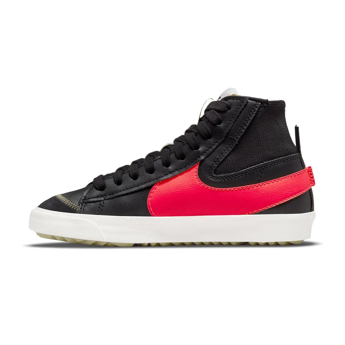 Blazer Mid '77 Jumbo 'Black Bright Crimson' snowboarding Yellow