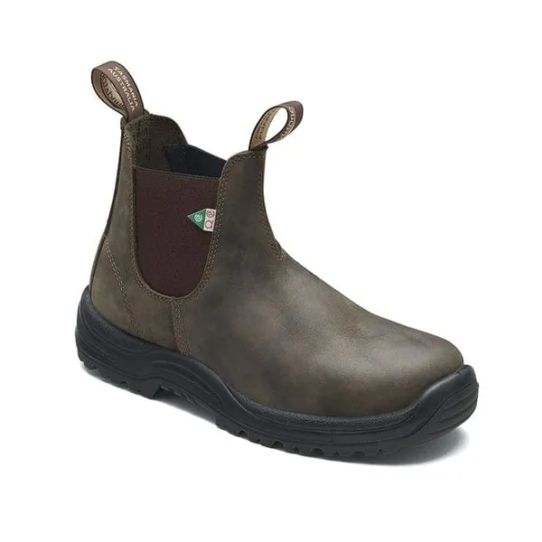 Stylish Versatility Non-Slip Grip Blundstone 180 - Work & Safety - Waxy Rustic Brown