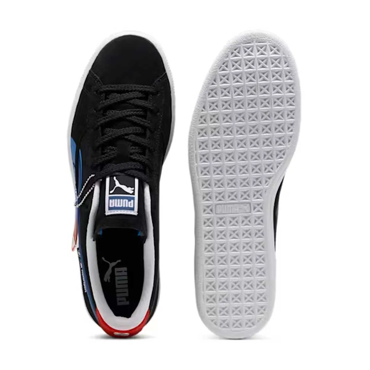 thermal Maximum look BMW M Motorsport Suede 'Black Cool Cobalt'