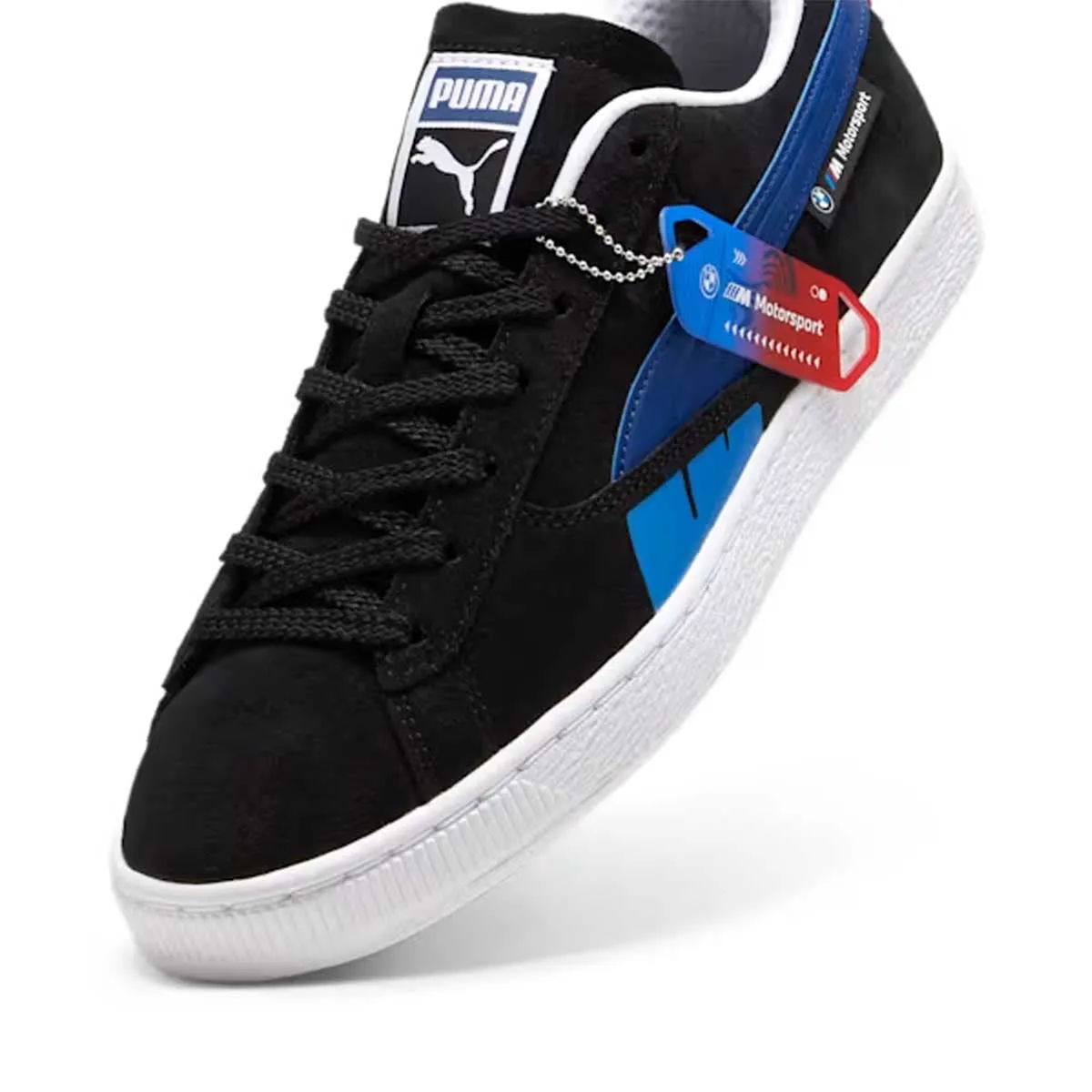 street - specific features Nubuck BMW M Motorsport Suede 'Black Cool Cobalt'