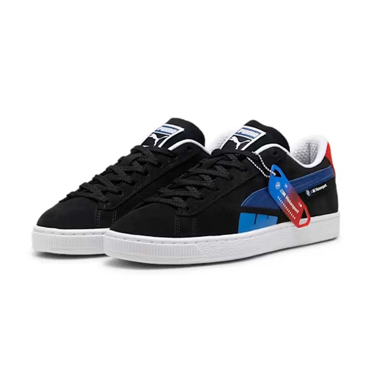 Enhanced design BMW M Motorsport Suede 'Black Cool Cobalt'