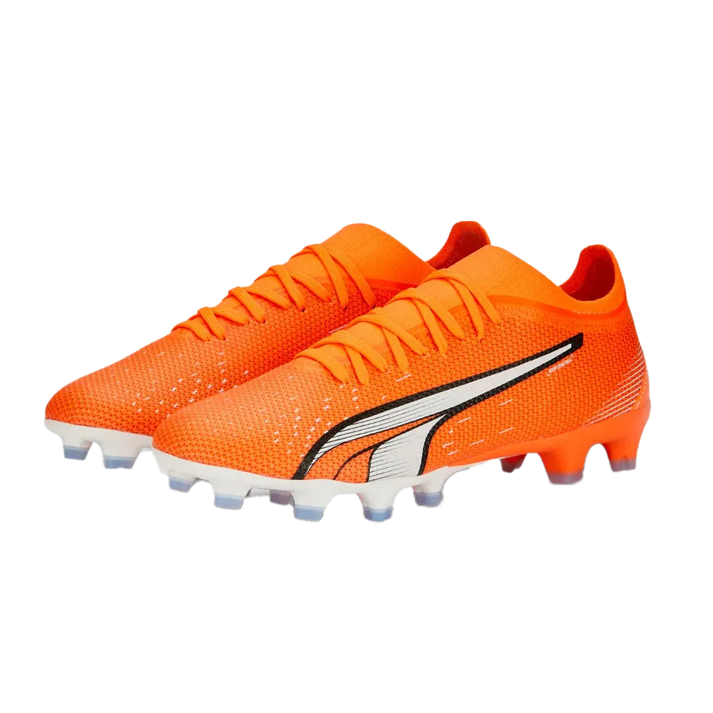 Urban Everyday Traction Sole Puma Ultra Match FG/AG Women's Football Boots (Ultra Orange)