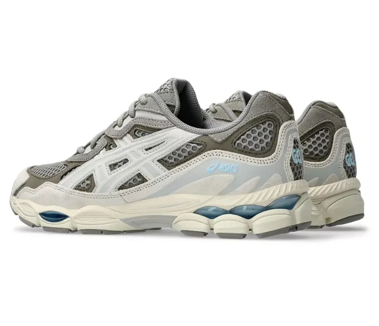 Breathable frame Men's Asics Gel NYC (Steeple Grey/Cream)
