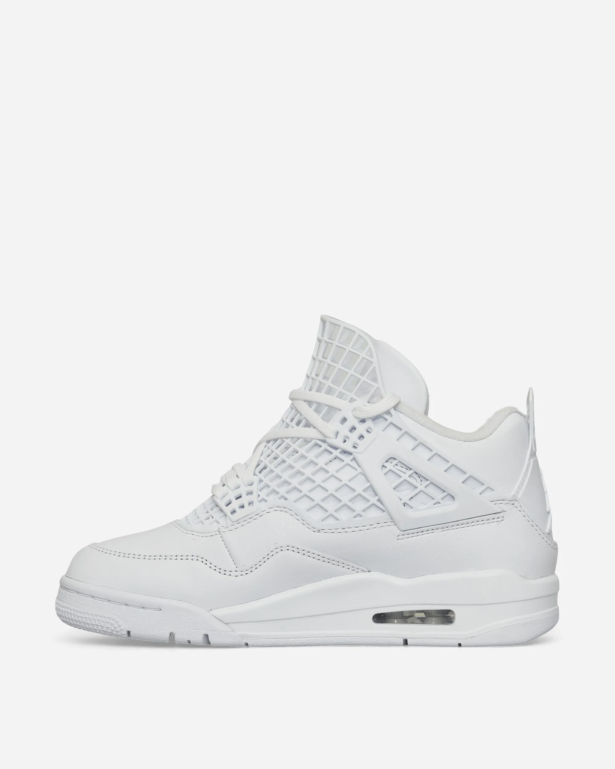 Secure stability Women's Air Jordan 4 Net Sneakers White