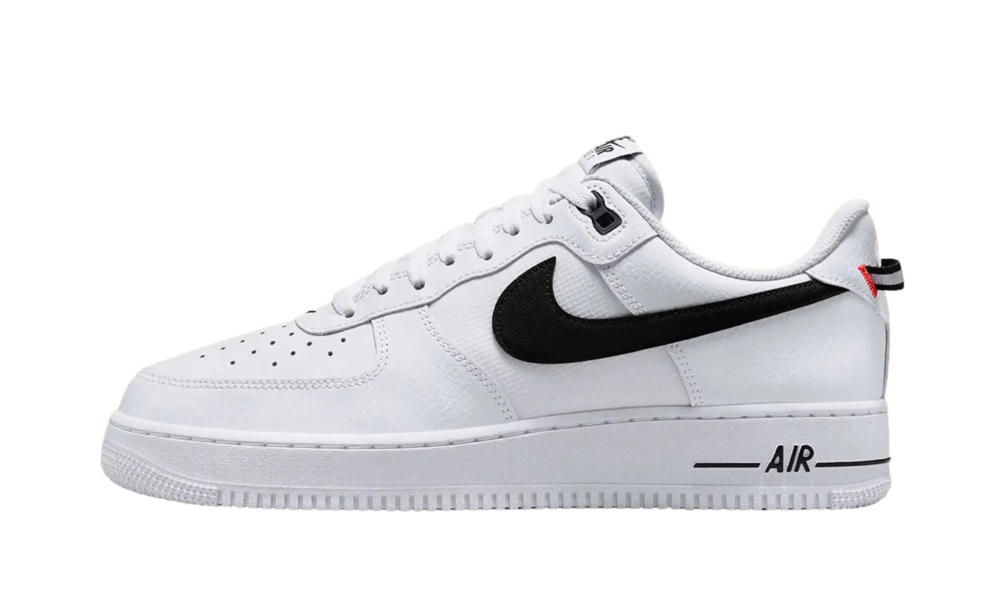 Air Force 1 Low 07' "White / Black" Lifestyle Wear Comfort toe
