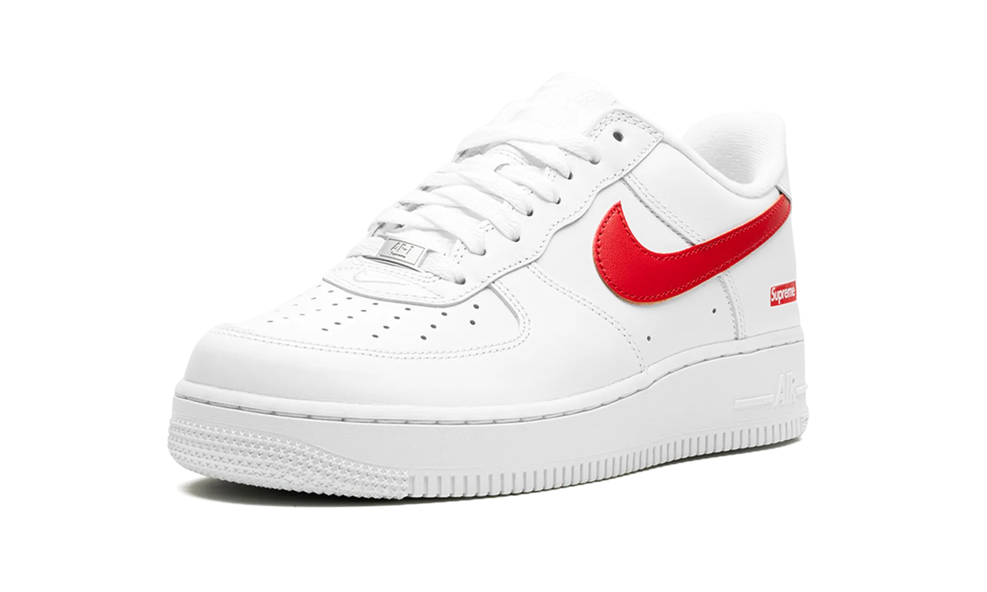 Air Force 1 Low "Supreme - Shanghai" All Terrain Shoes Ankle Collar Padding