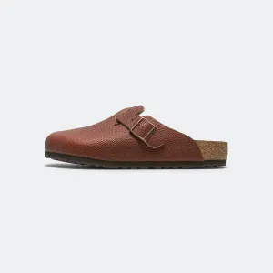 Boston - Ginger Brown Embossed Natural Leather Light Walk Color Mix