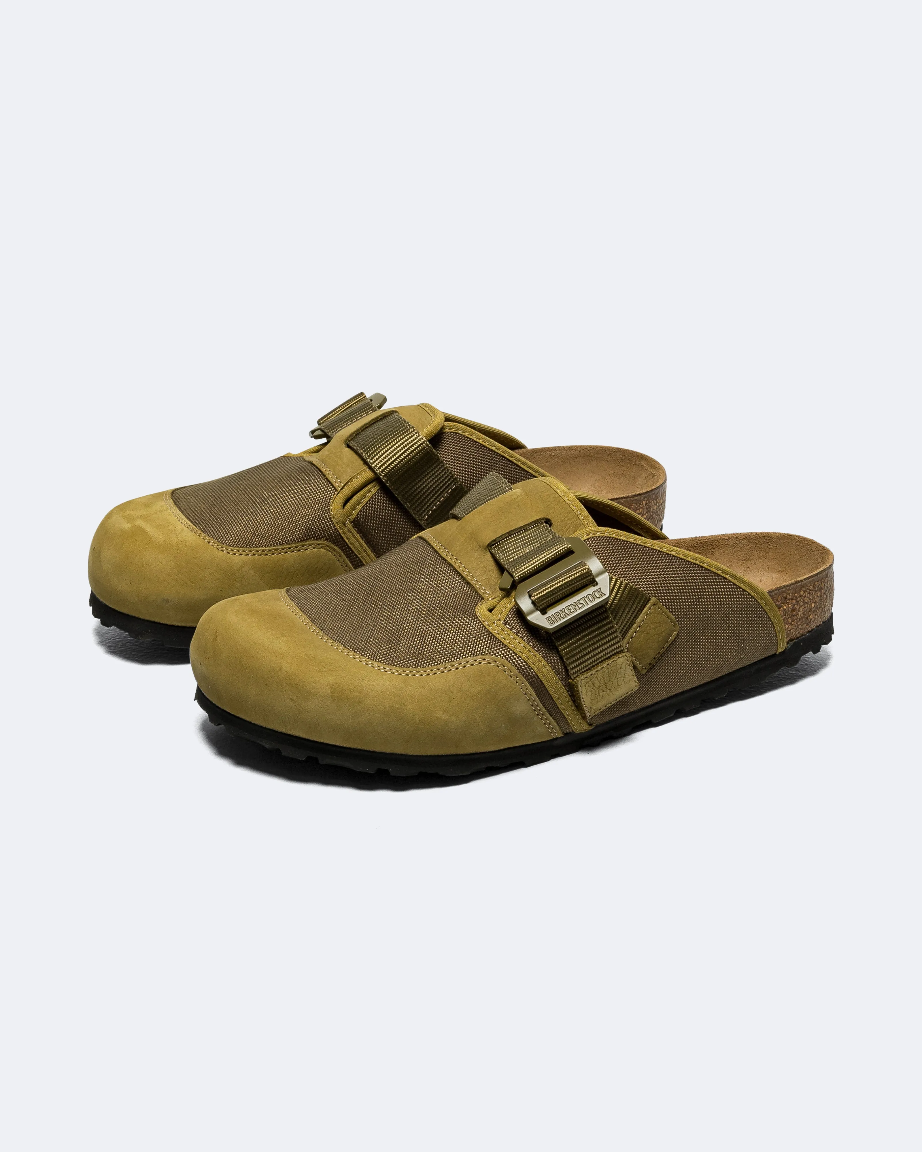 Weekend Fit Boston Nova - Pine Green Nubuck Leather/Textile