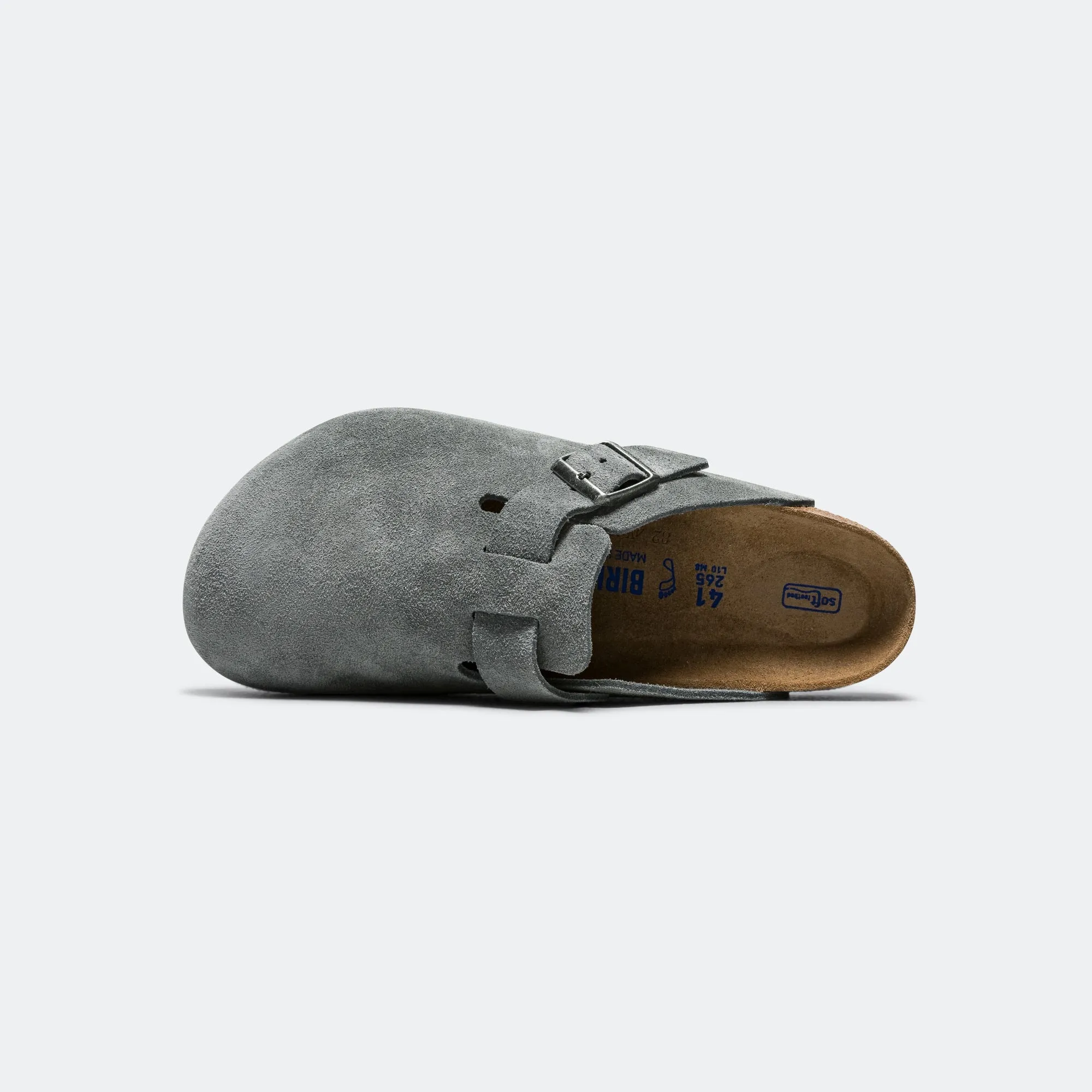 Boston SFB - Basalt Grey Suede Leather Sandal Refills