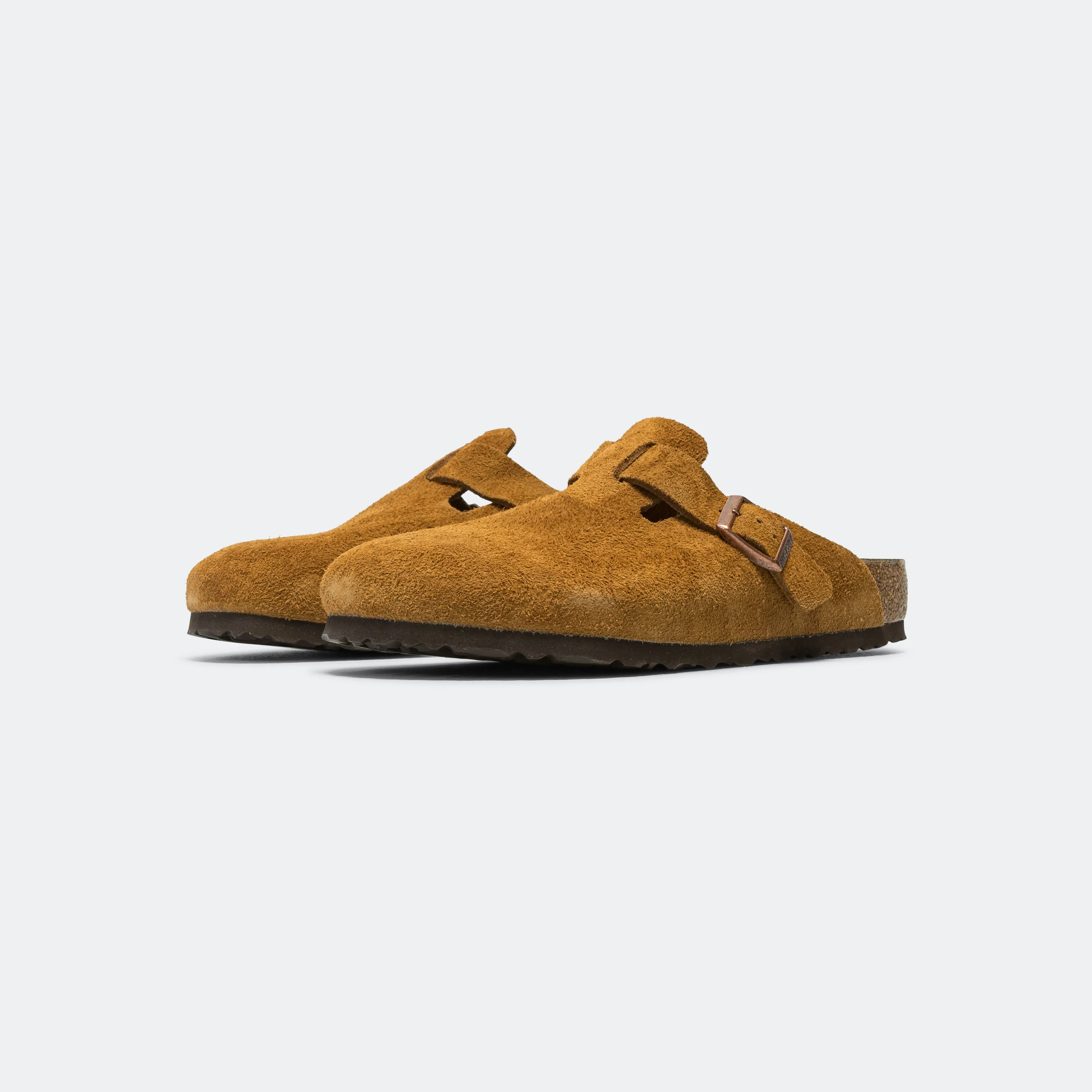 Casual Travel Shoes Boston SFB - Mink Suede Leather