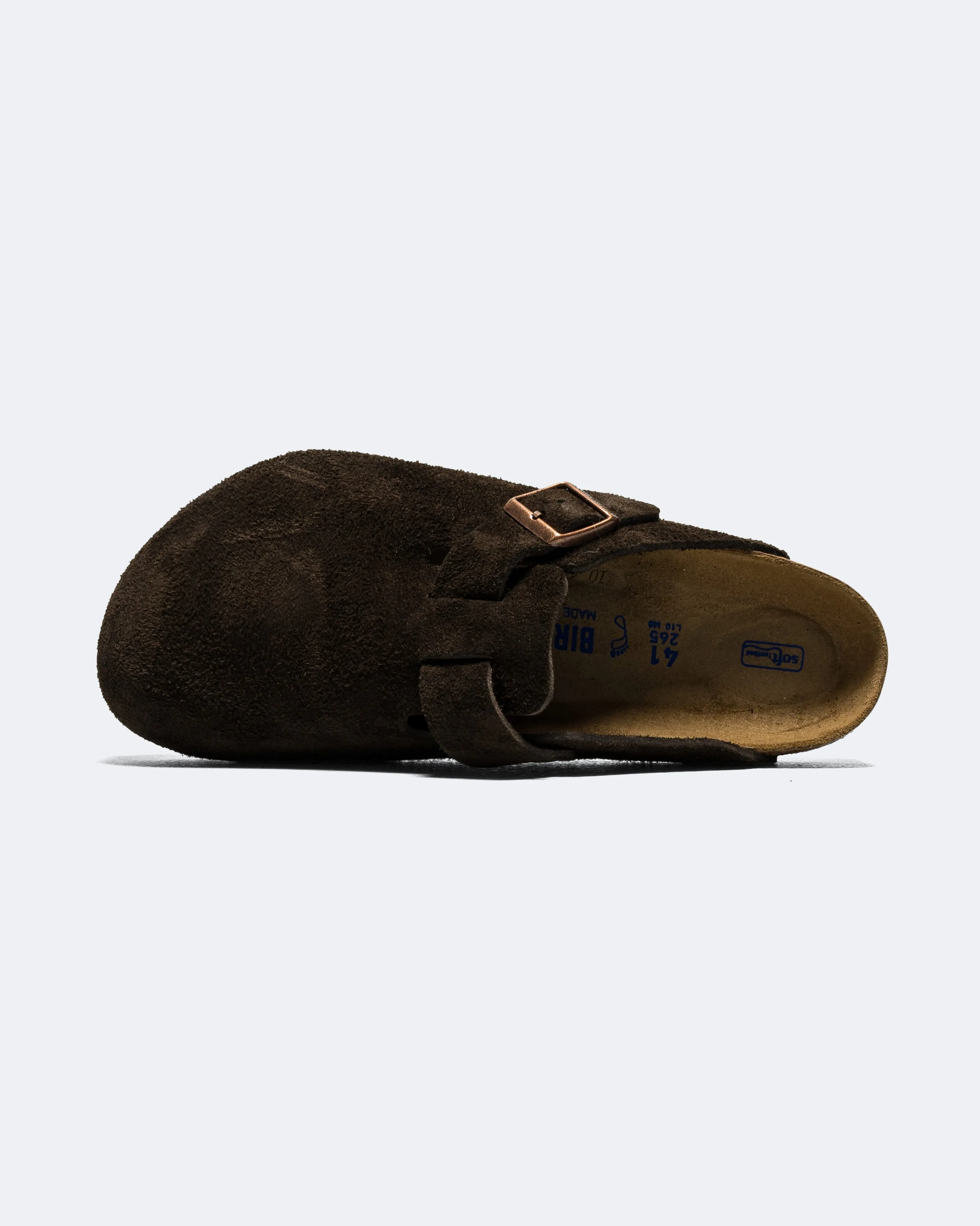 Boston SFB - Mocca Suede Leather Slip Resistant Sole