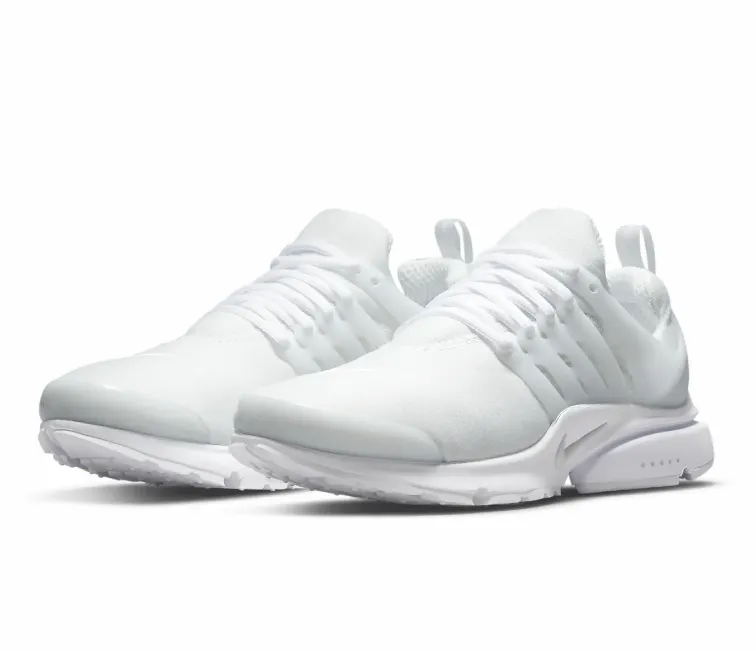 Men's Nike Air Presto (Triple White) Indoor Workout