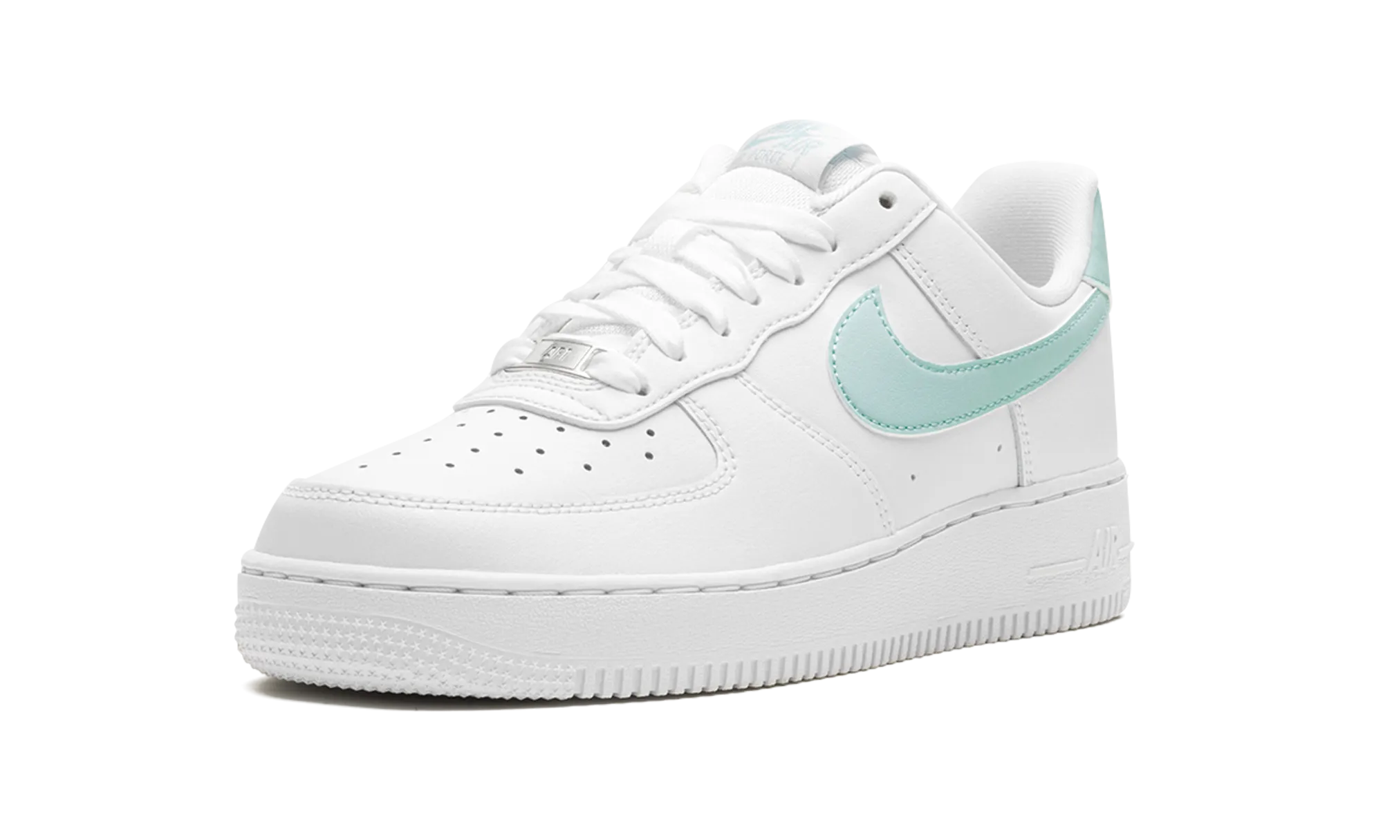 Dynamic Comfort Athletic Apparel AIR FORCE 1 '07 WMNS "White / Jade Ice"