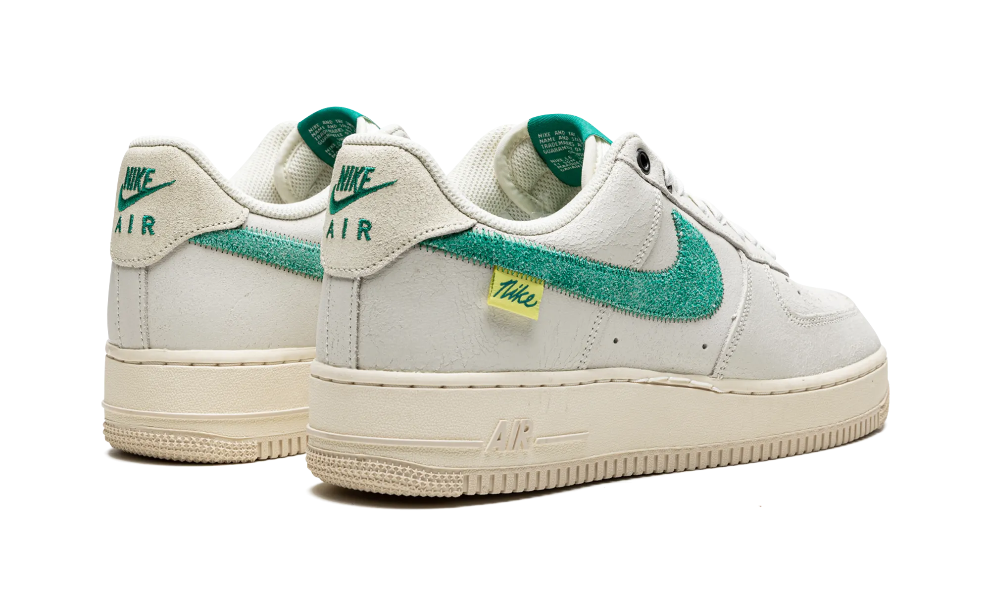 Comfort Driven Design Air Force 1 '07 LV8 "Test of Time - Sail / Green Noise"